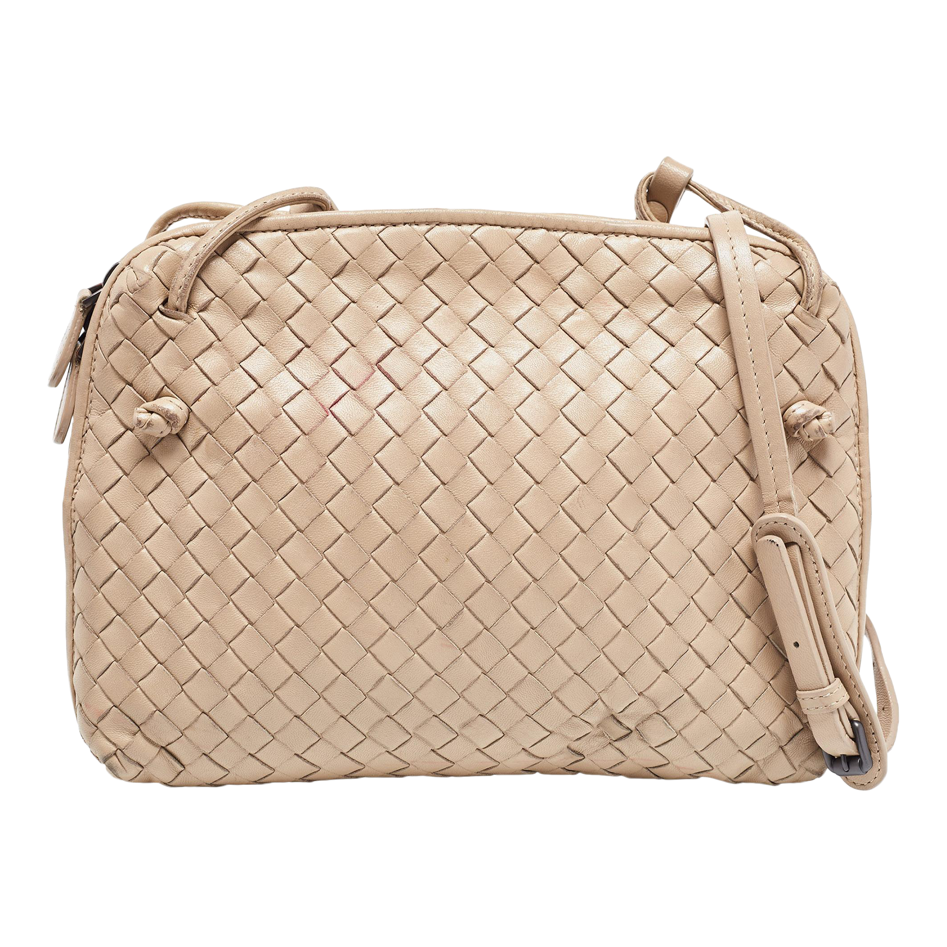 Bottega veneta nodini leather crossbody bag clearance