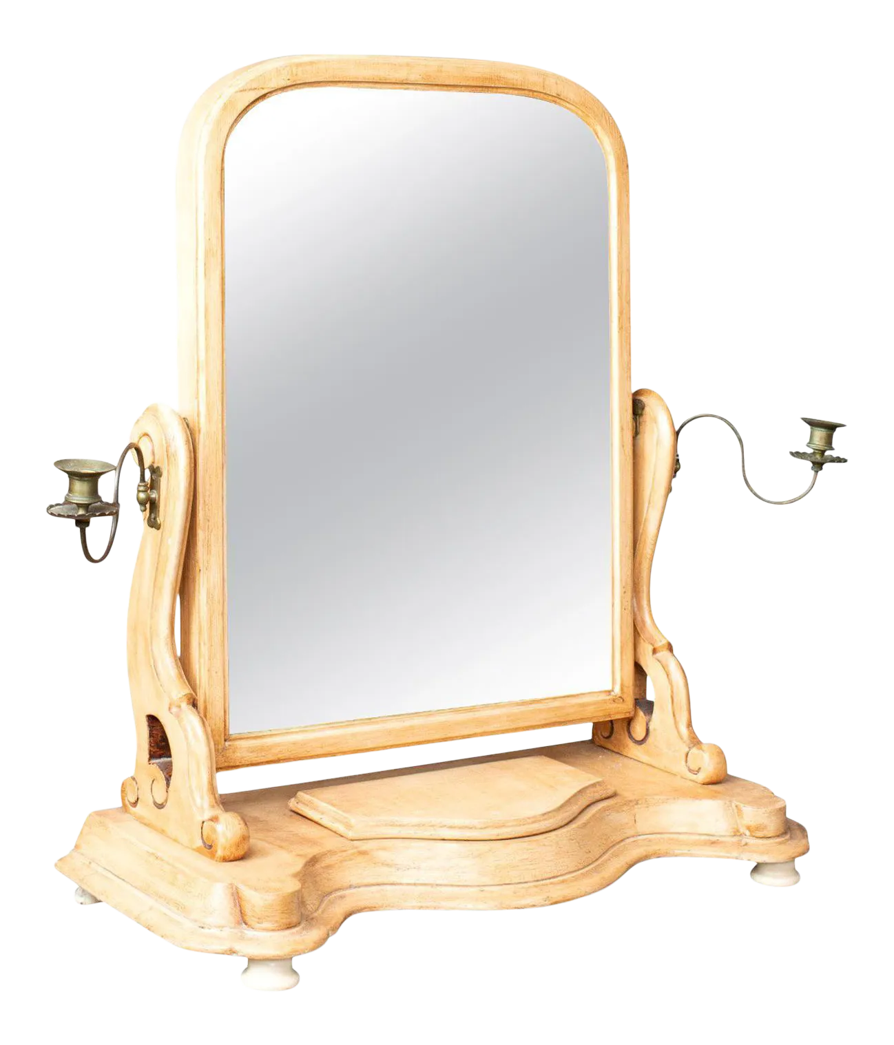 1870s English Victorian Dressing Table Mirror Chairish