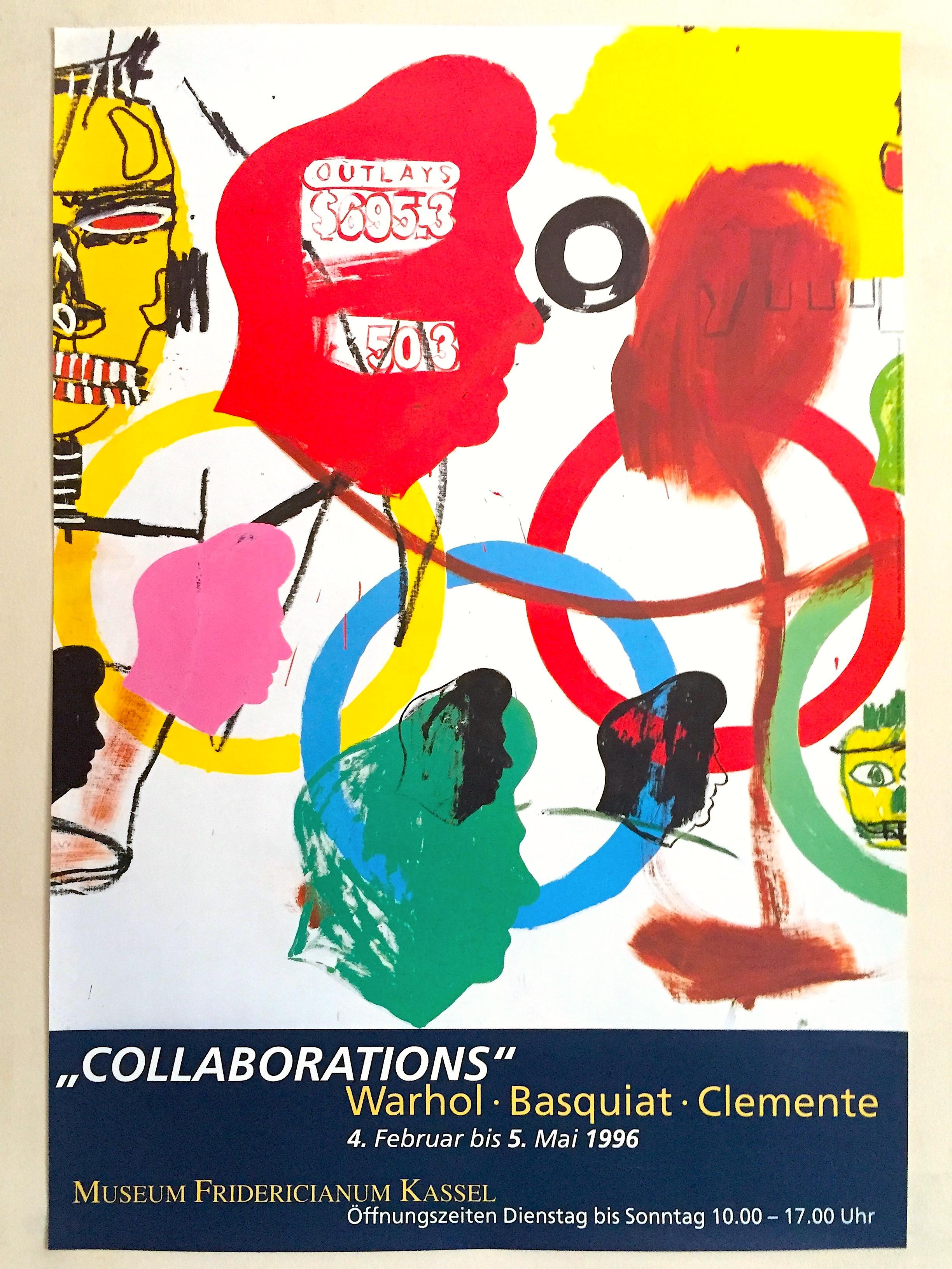 Warhol x Basquiat - Exhibition Poster : À Quatre Mains - - Catawiki