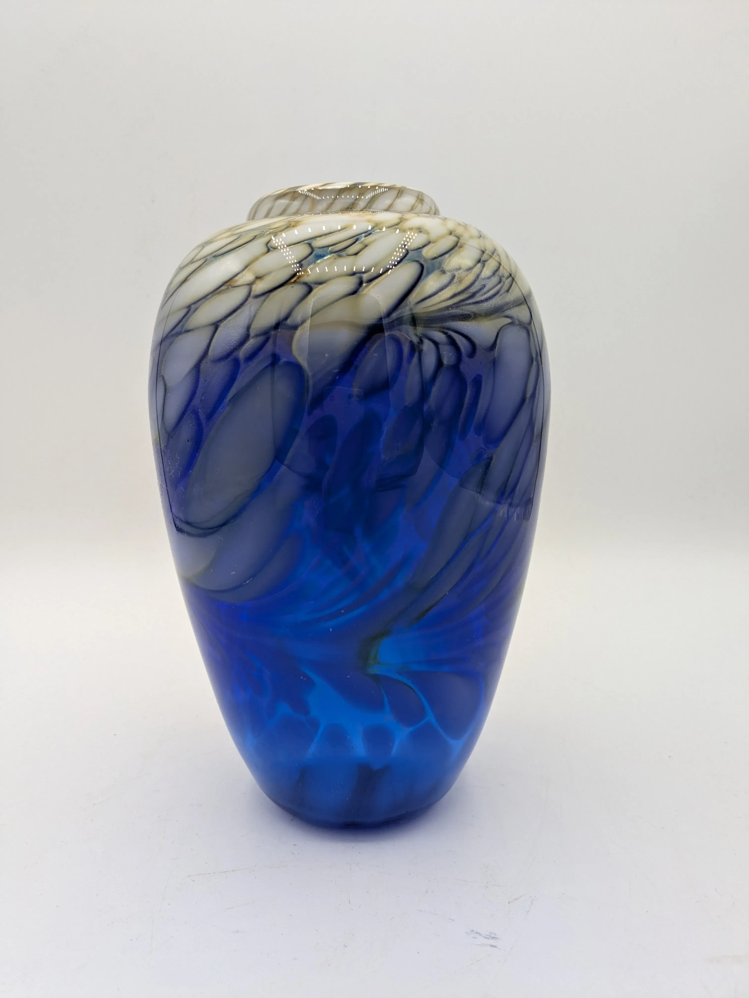 James Clarke（ジェームズ・クラーク）スタジオアートガラス 花瓶 1990s-james-clarke-studio-art-