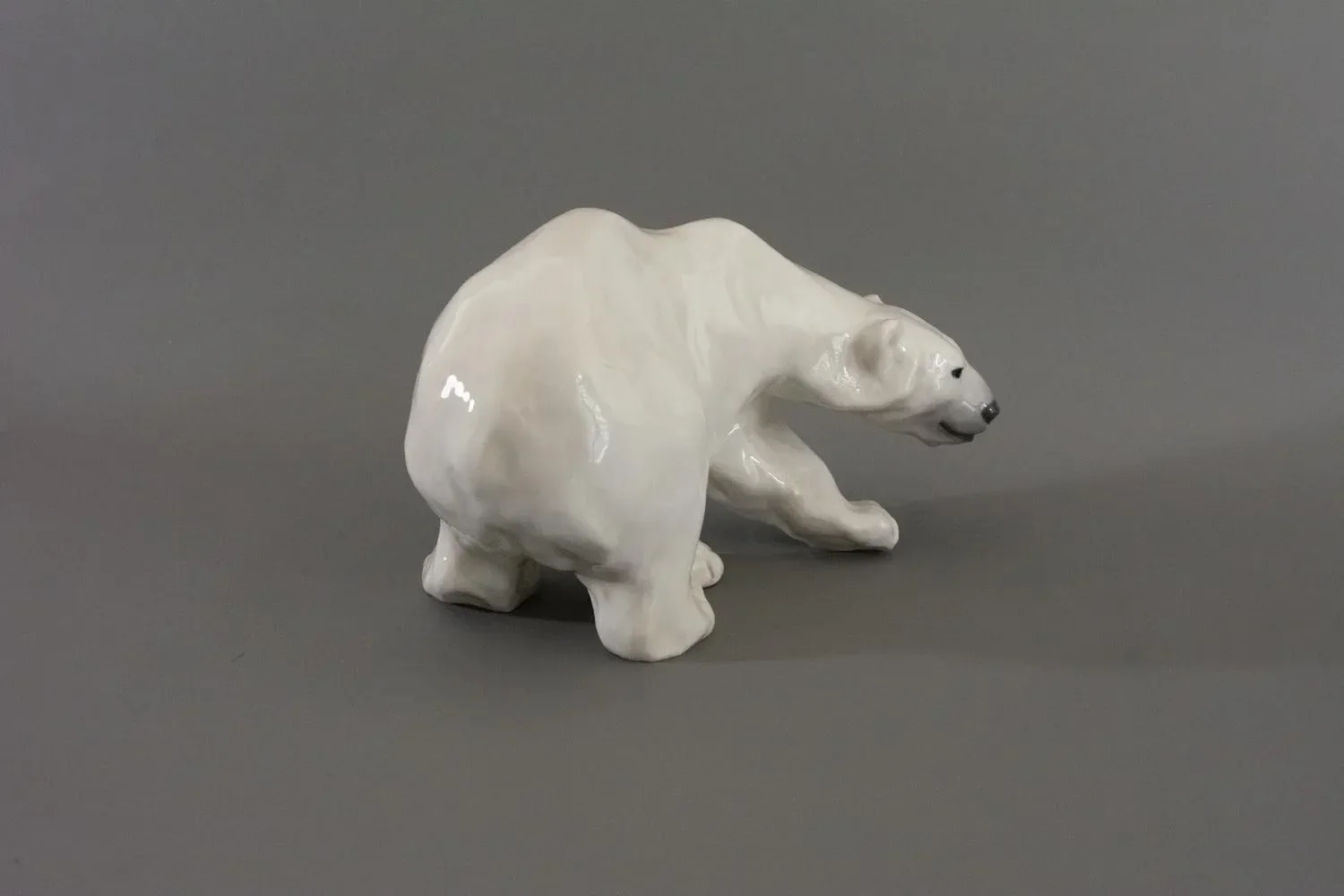 Porcelain Polar Bear No.1137 by Knud Khyn for Royal Copenhagen