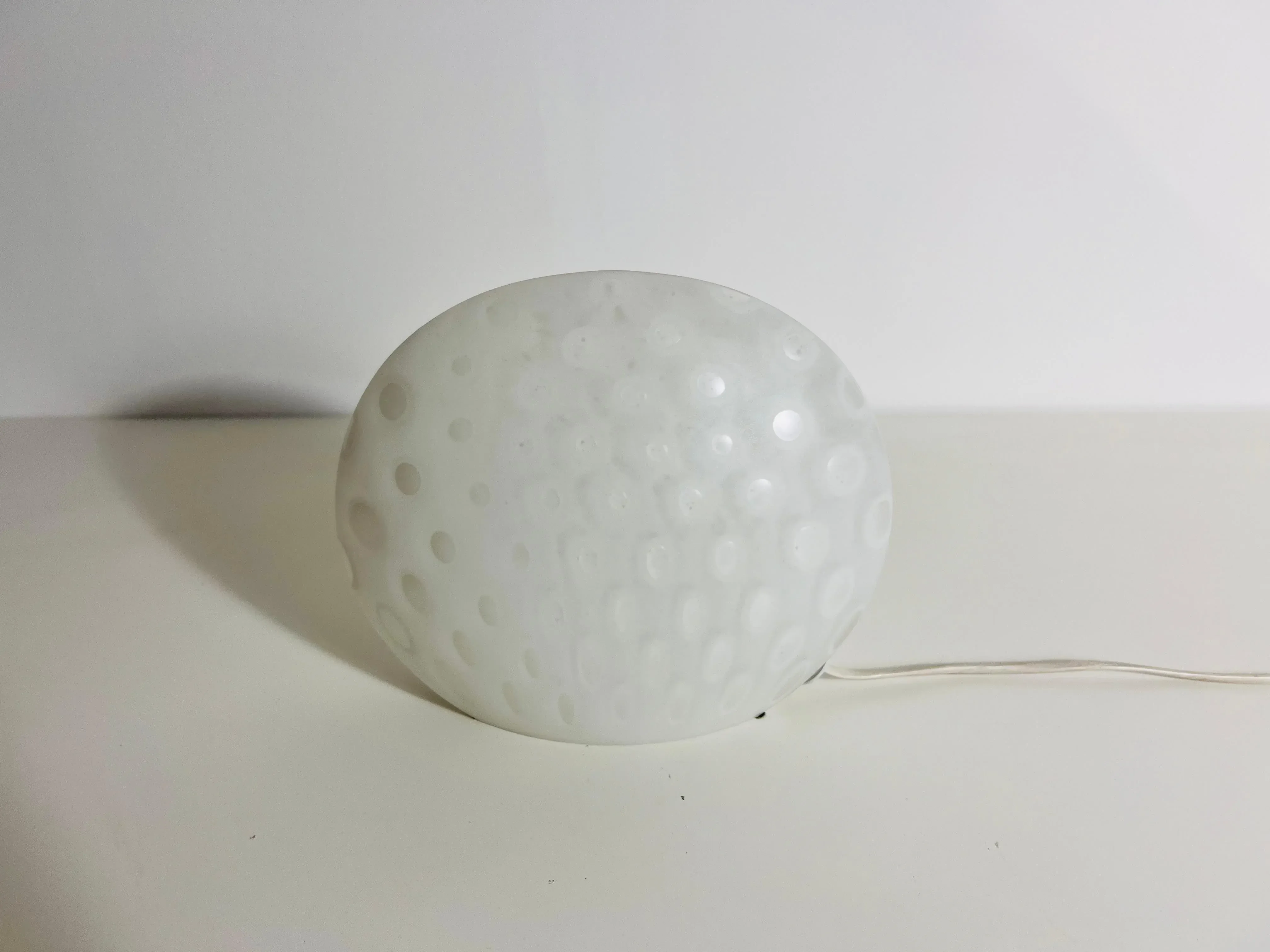 Mid-Century Glass Table Lamp by Peill & Putzler, 1970s, Germany main image 0