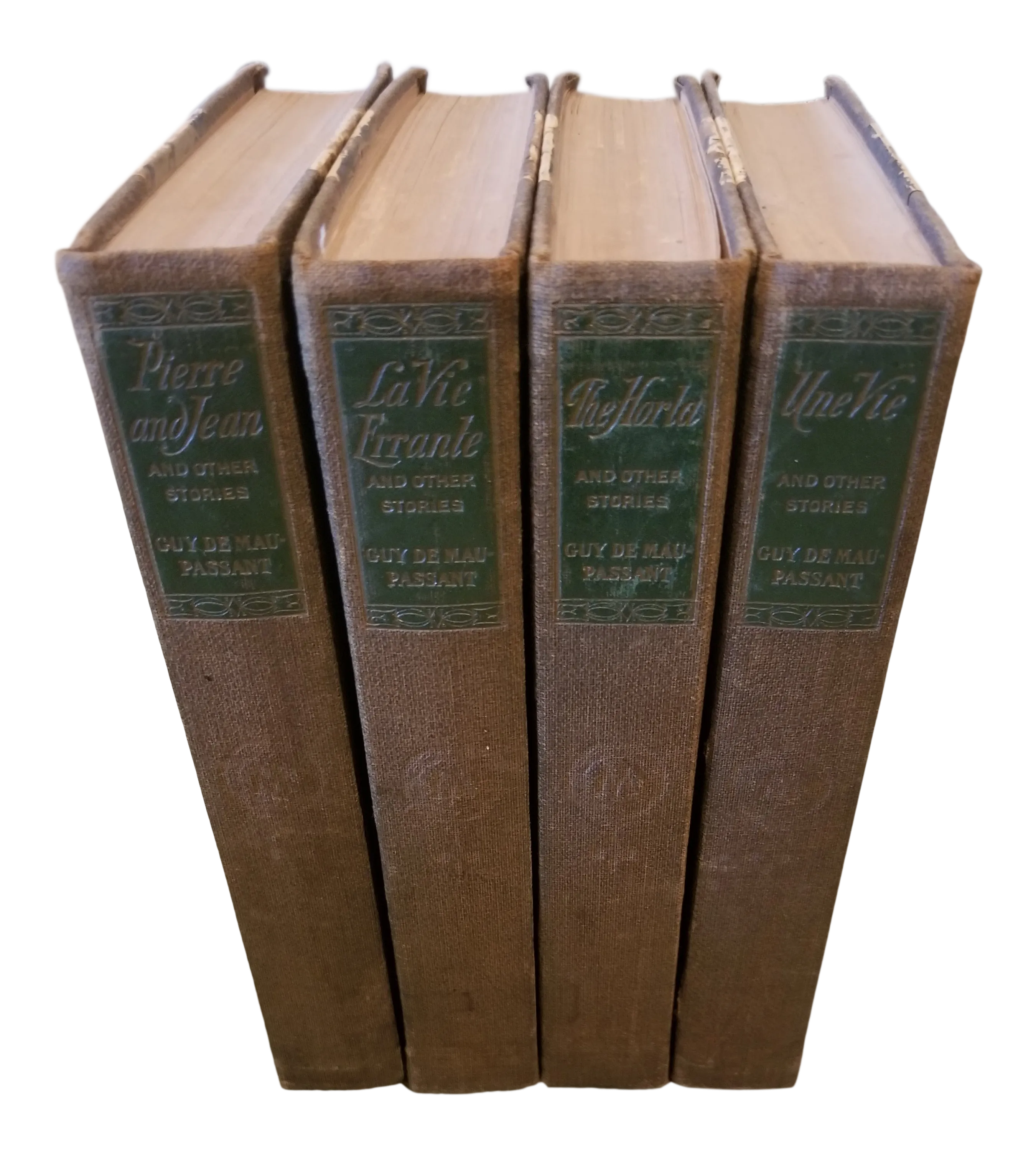 Guy De Maupassant 4 Volume Set