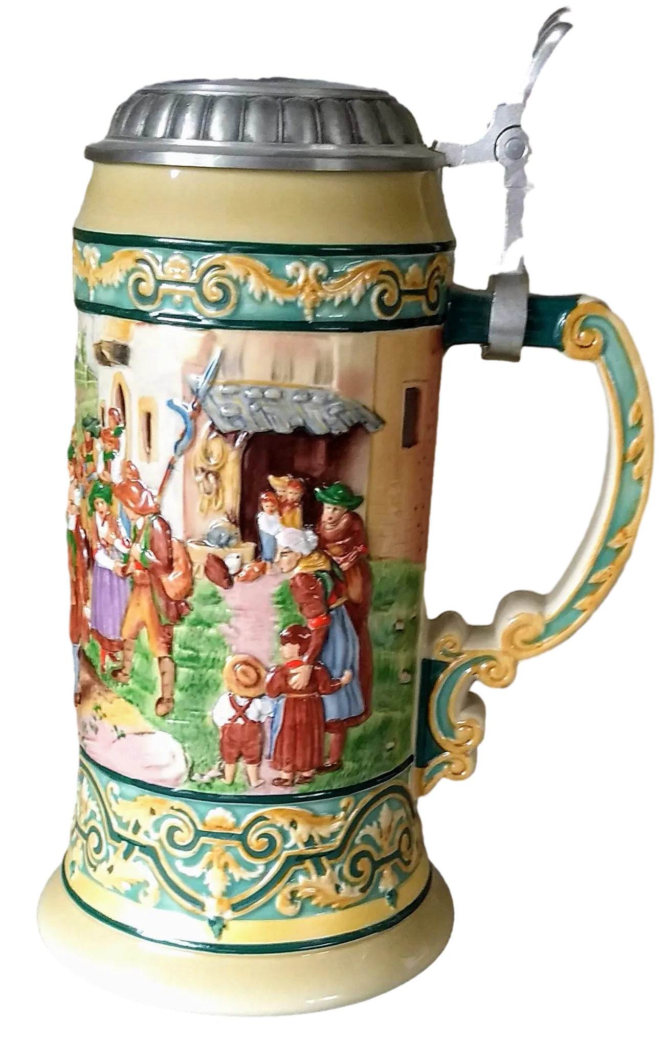 CF.Burkheimer Vintage 12'7\" #678 美品 vintage-lidded-edition-domex-