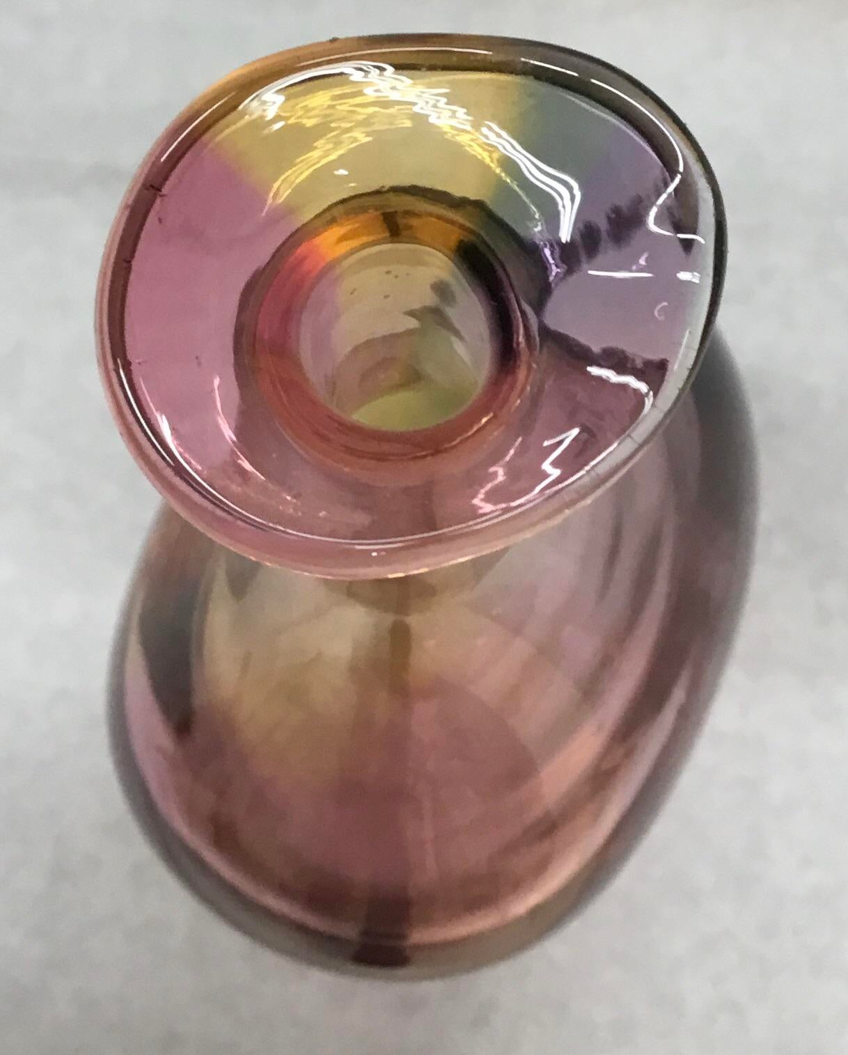 KOSTA BODA FIDJI Kjell Engman ボトル 未使用/箱付 Kosta Boda Kjell Engman “Fidji” Bottle Vase | Chairish