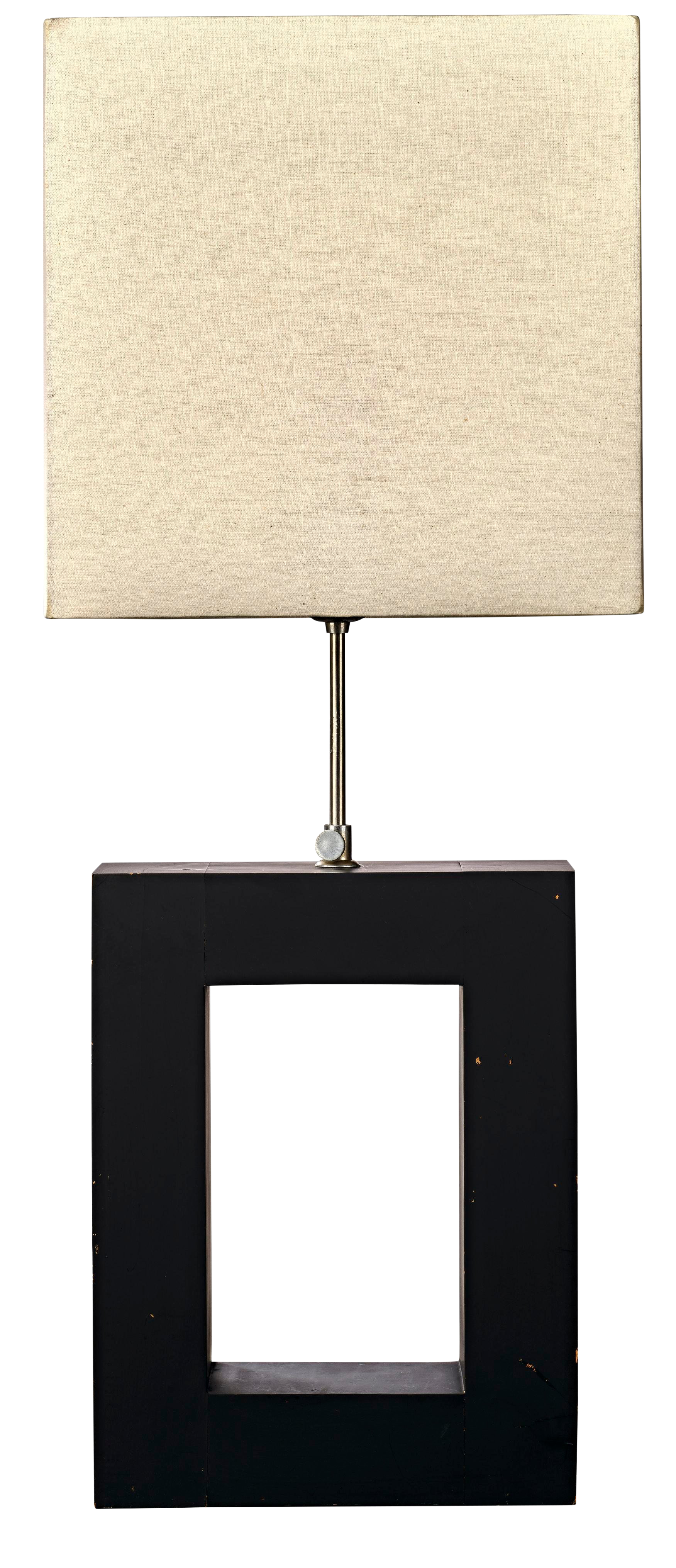 modern table lamp rectangular shade