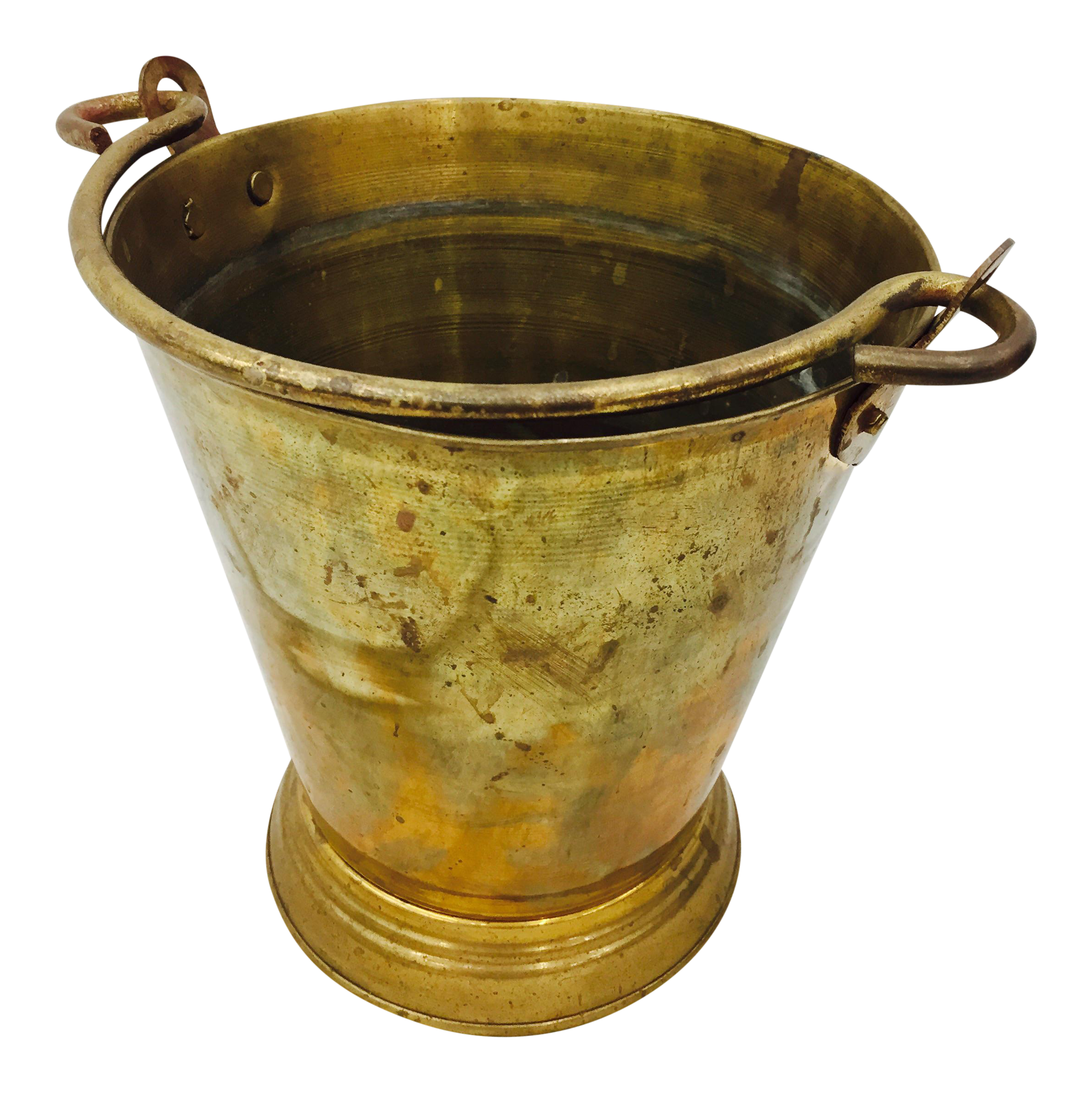 Antique Oxidized Brass Bucket Chairish