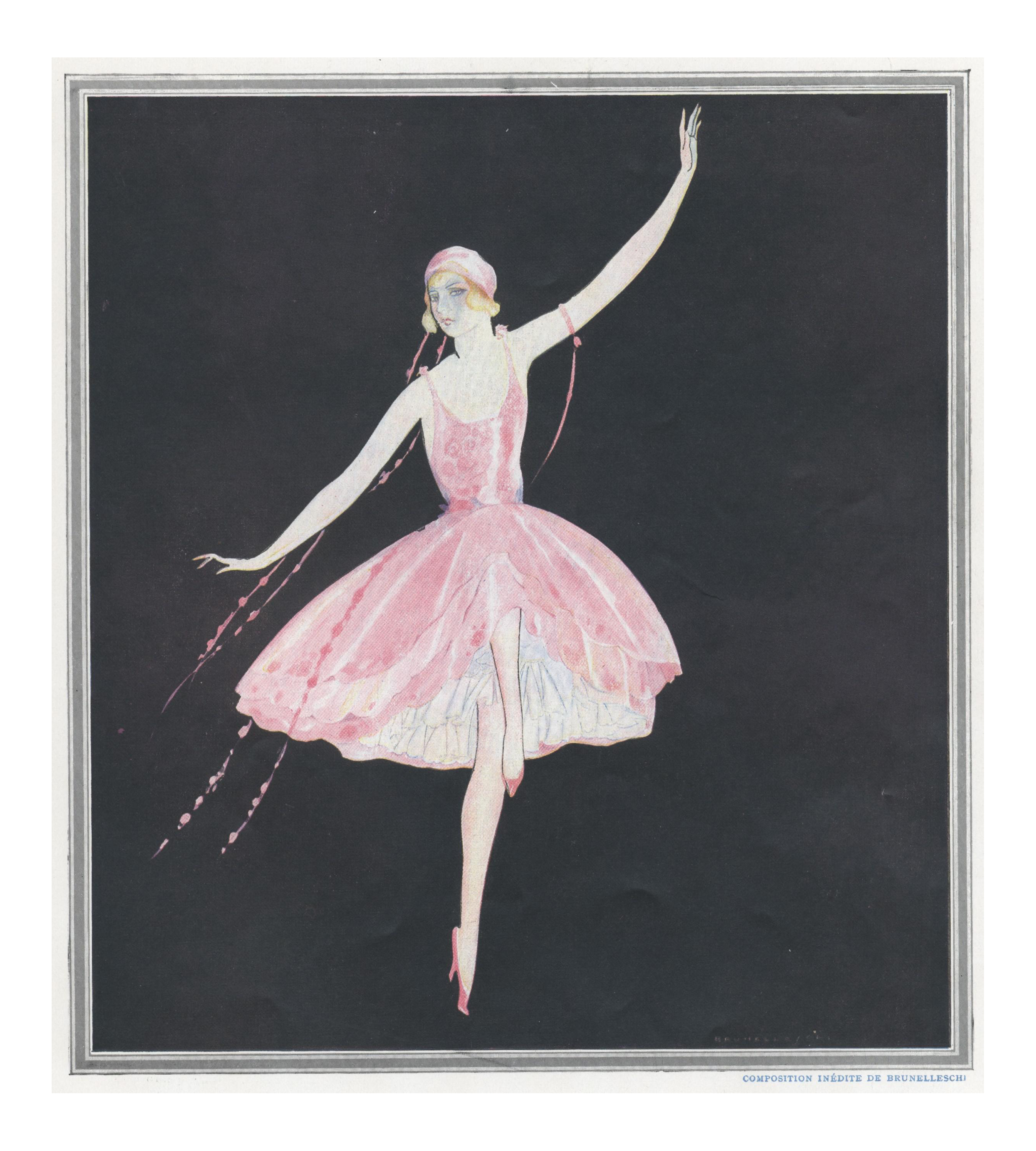 A music box (ballerina) - drawn by mona.