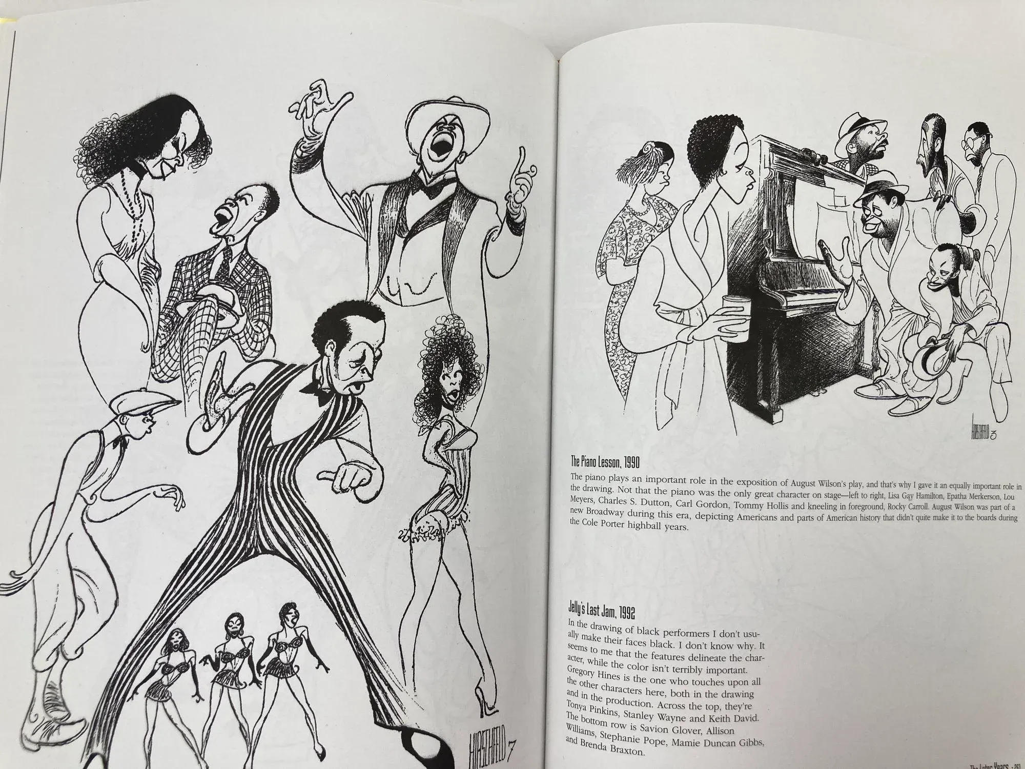 Hirschfeld on Line Hardcover Book by Al Hirschfeld