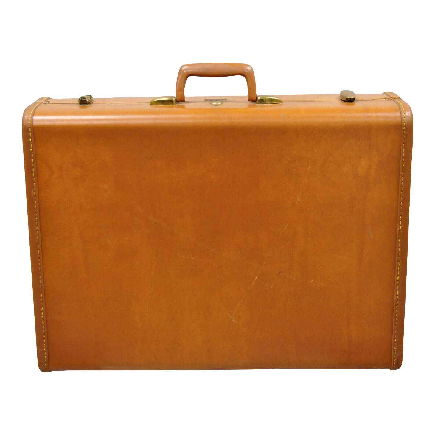 Samsonite outlet leather suitcase