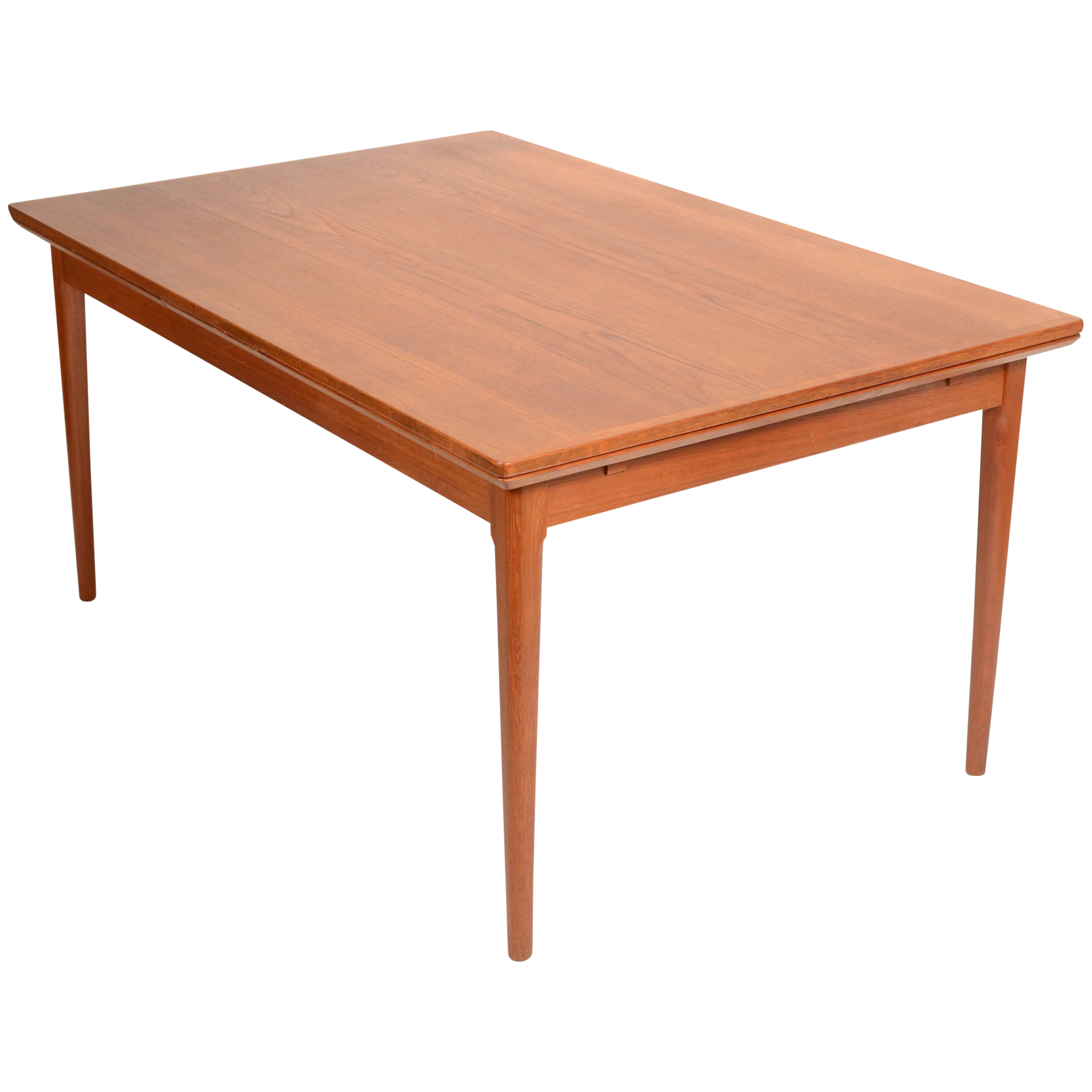Large Danish Modern Teak Dining Table by L&f Mobler Chairish