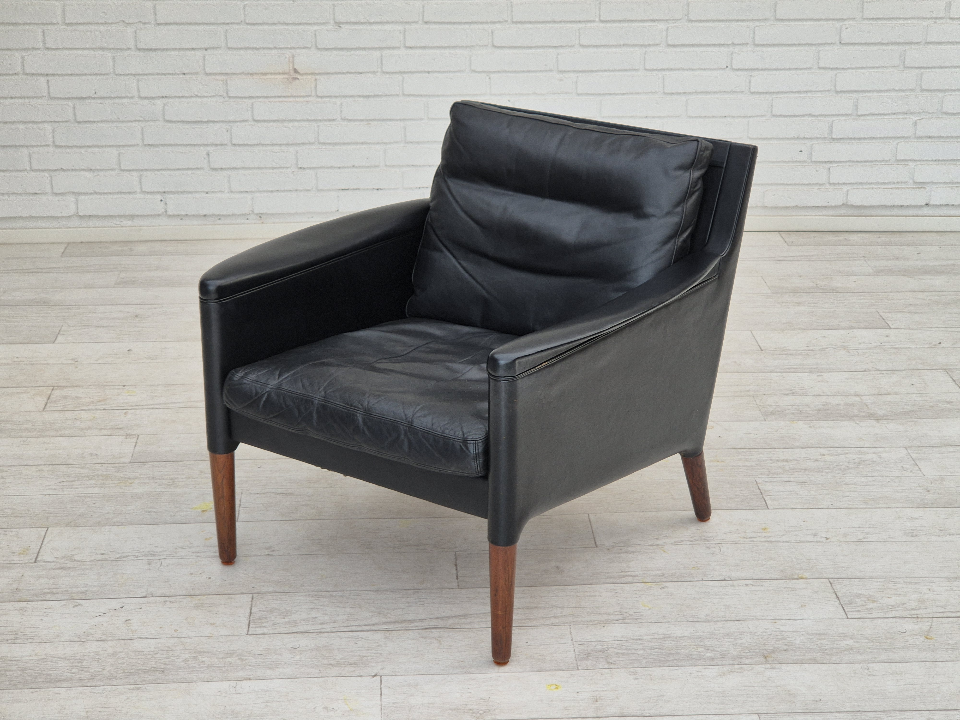 Kurt Ostervig Model 55 レザー ソファ ローズウッド