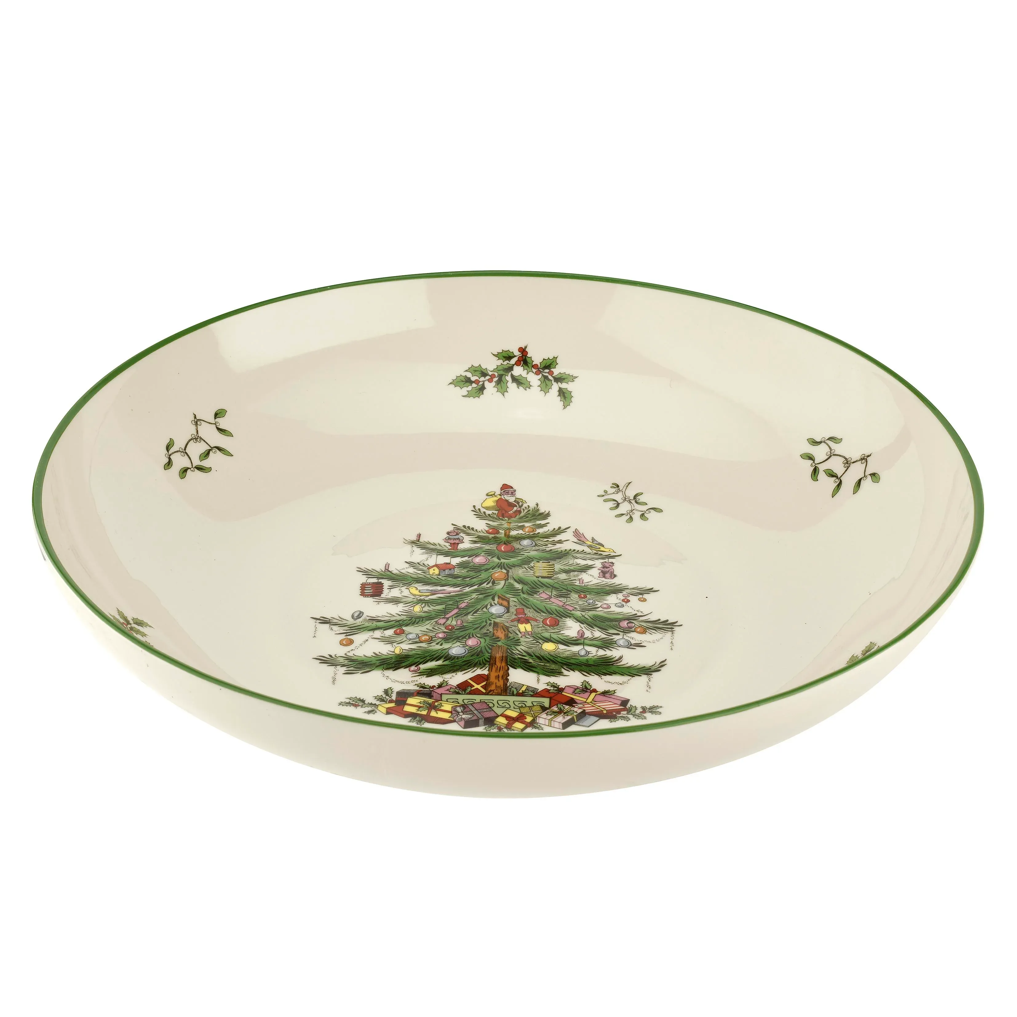 Spode Christmas Tree Pasta / Serving Bowl 13\