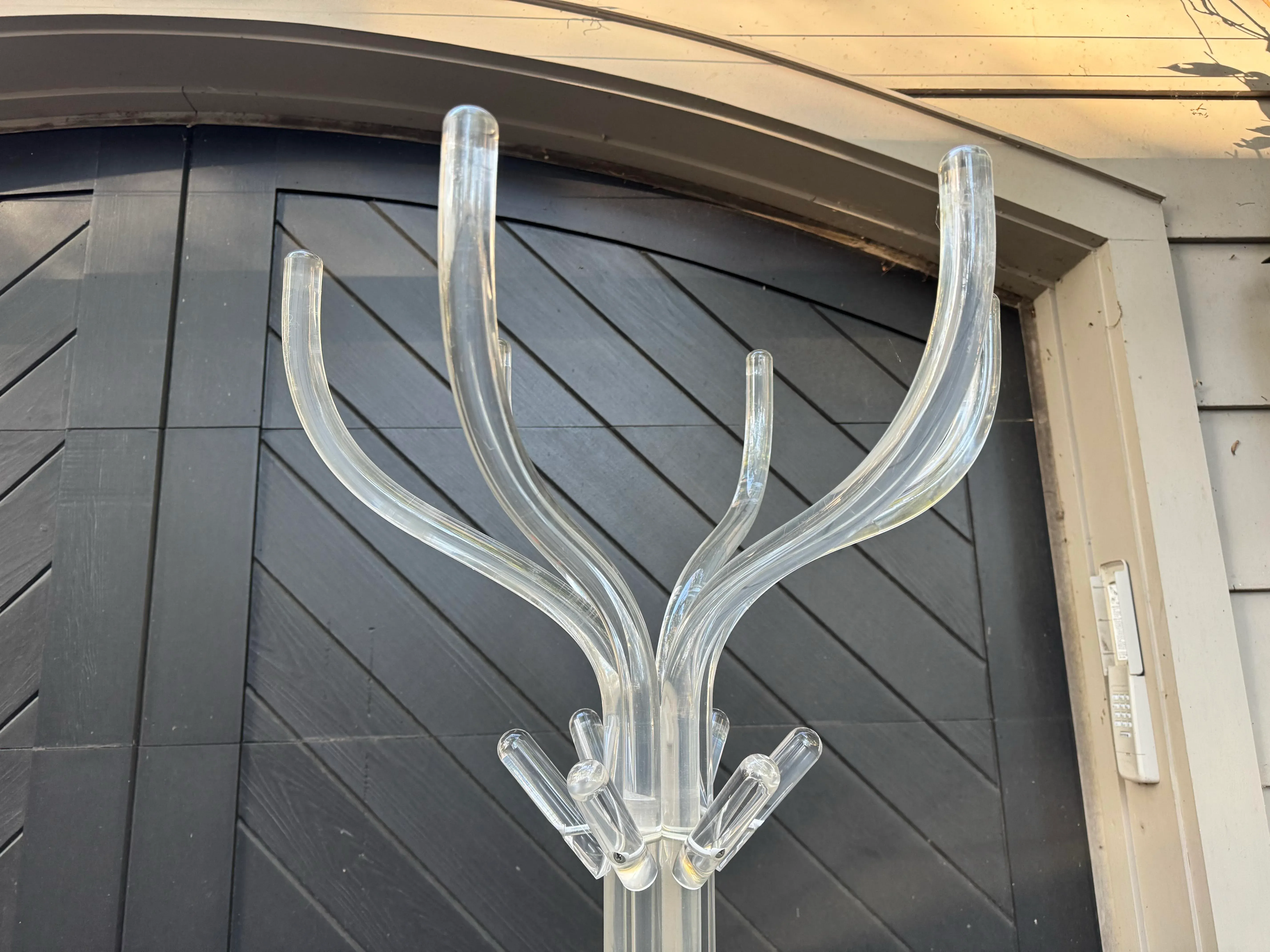 Vintage Lucite Coat Rack