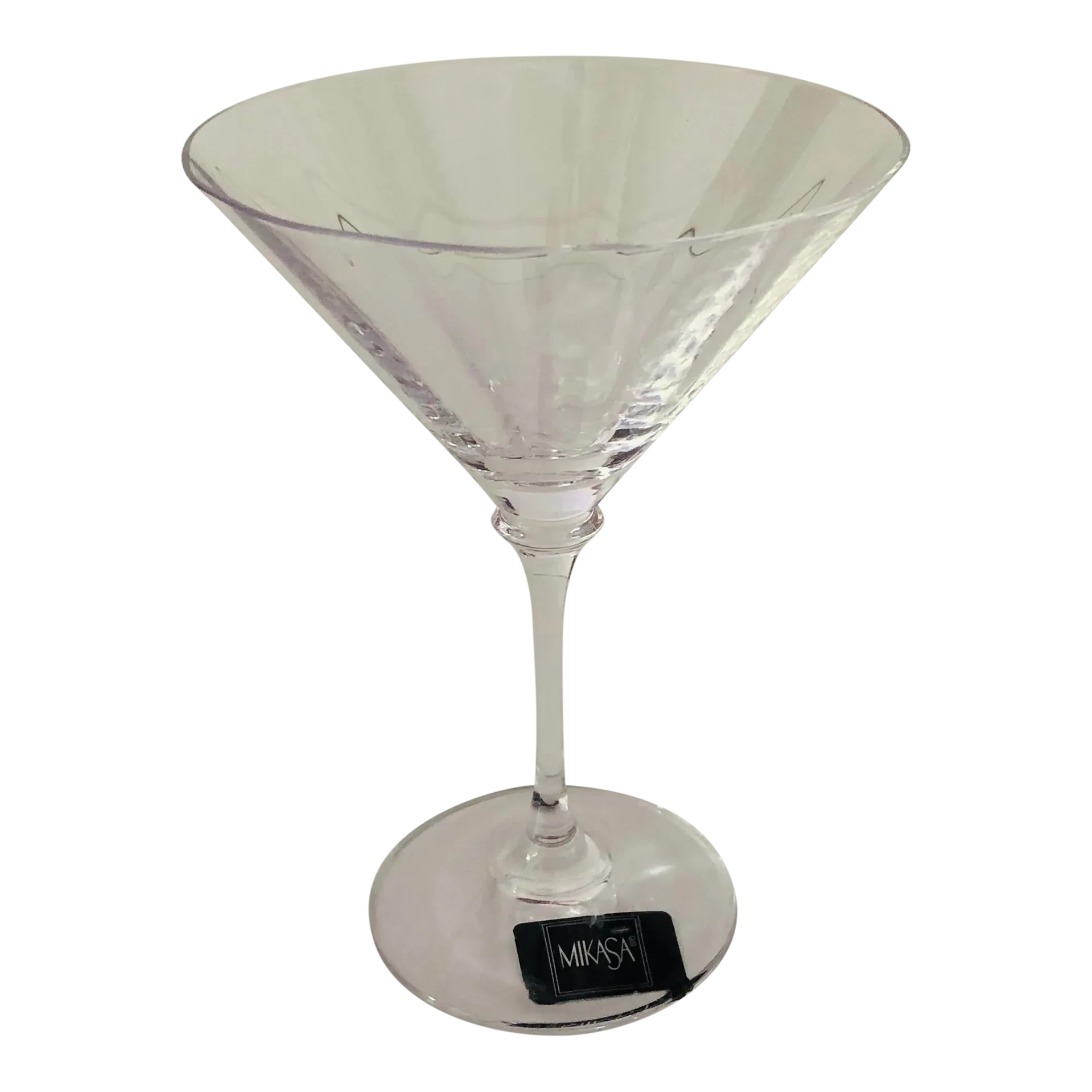 Contemporary Mikasa Crystal Stephanie Martini Glass