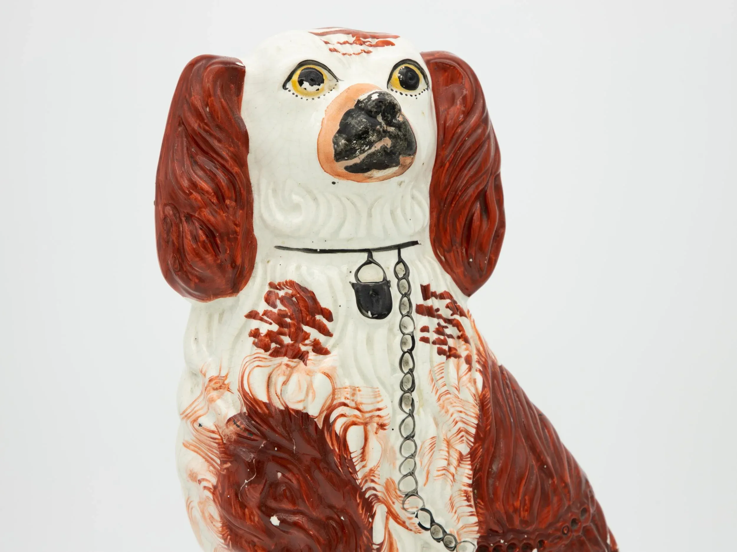Vintage English Staffordshire Dog main image 0