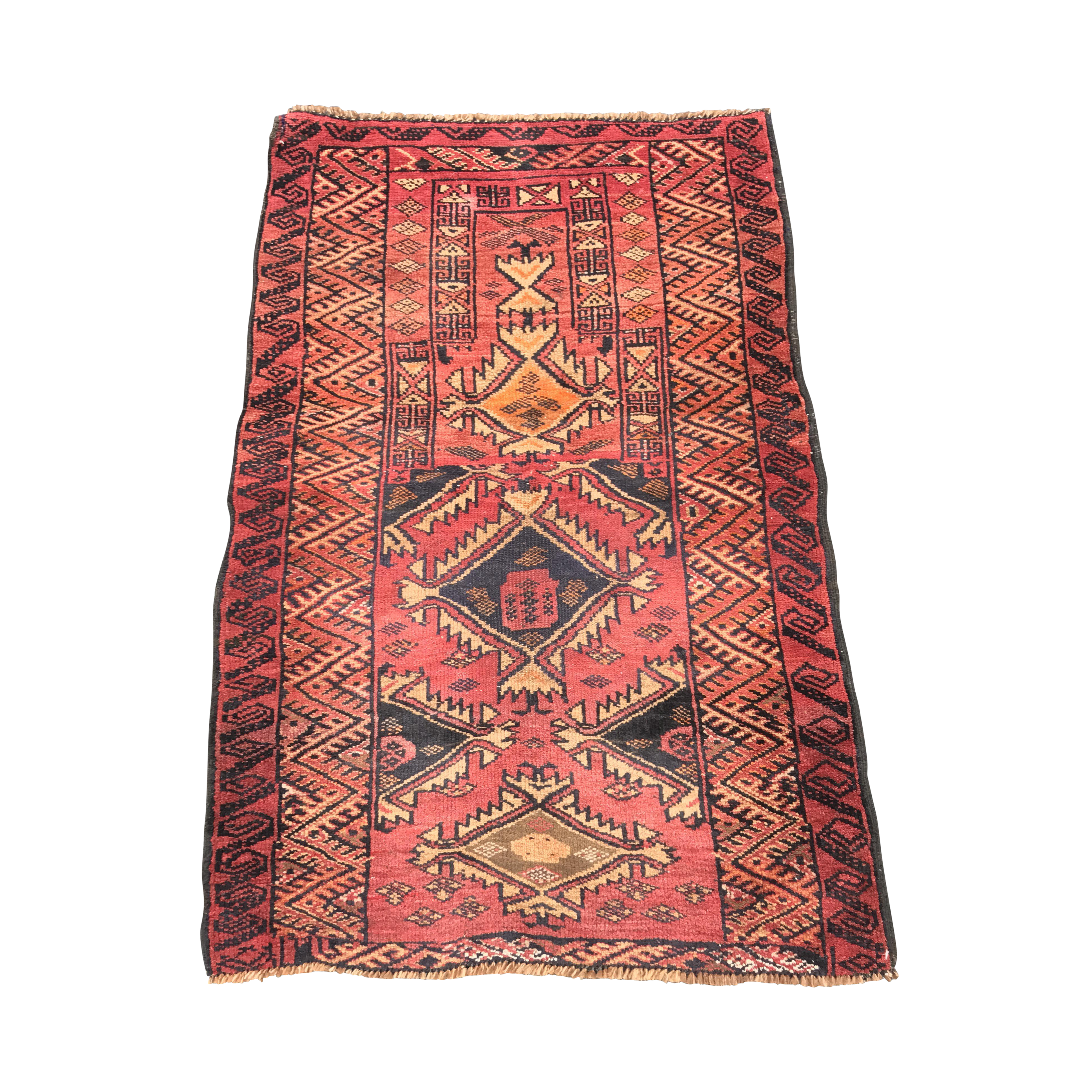 Vintage Red Persian Rug 2'5"x3'9" Chairish