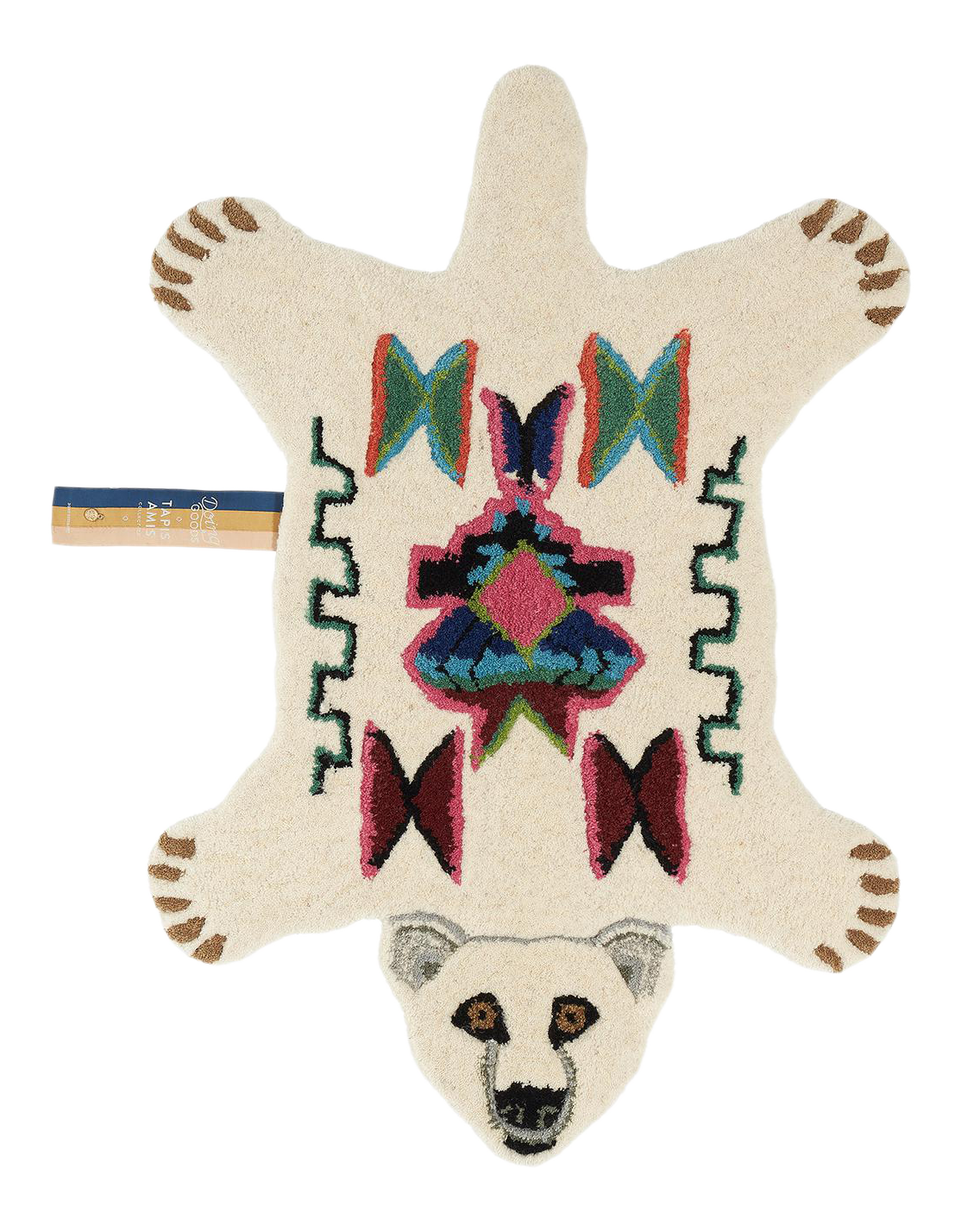 Doing Goods Kasbah Polar Bear Rug Small Chairish