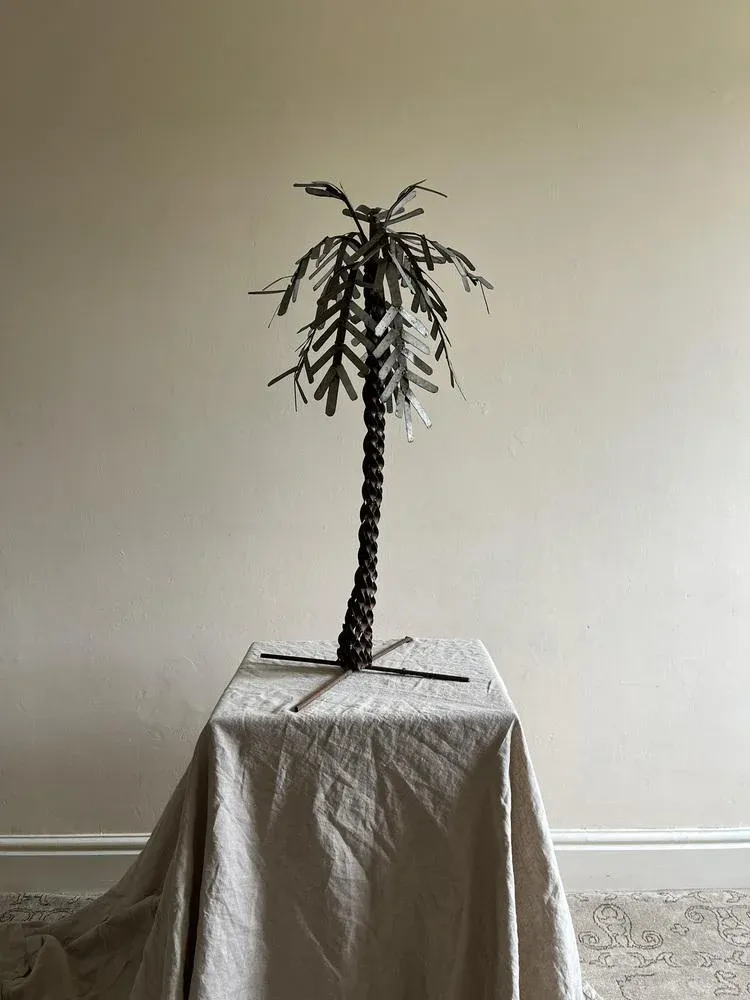 Mid-Century Metal Palm Tree, Britain, 1950s | Chairish