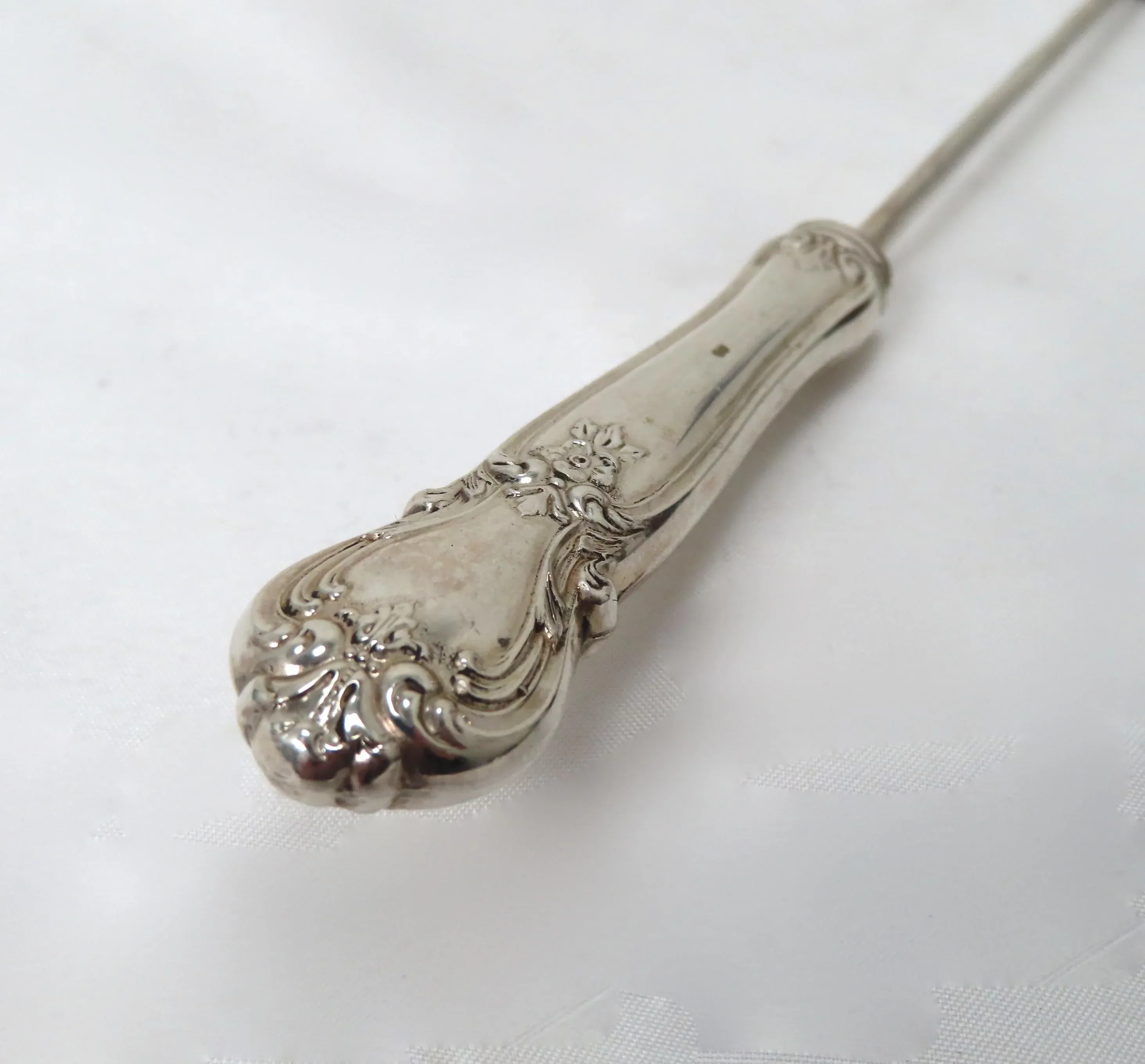 Vintage Mid Century Retro Victorian Sterling Silver Candle Snuffer