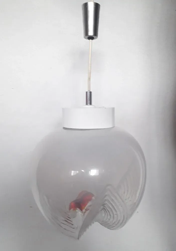 Murano Glass Pendant Lamp, 1970s