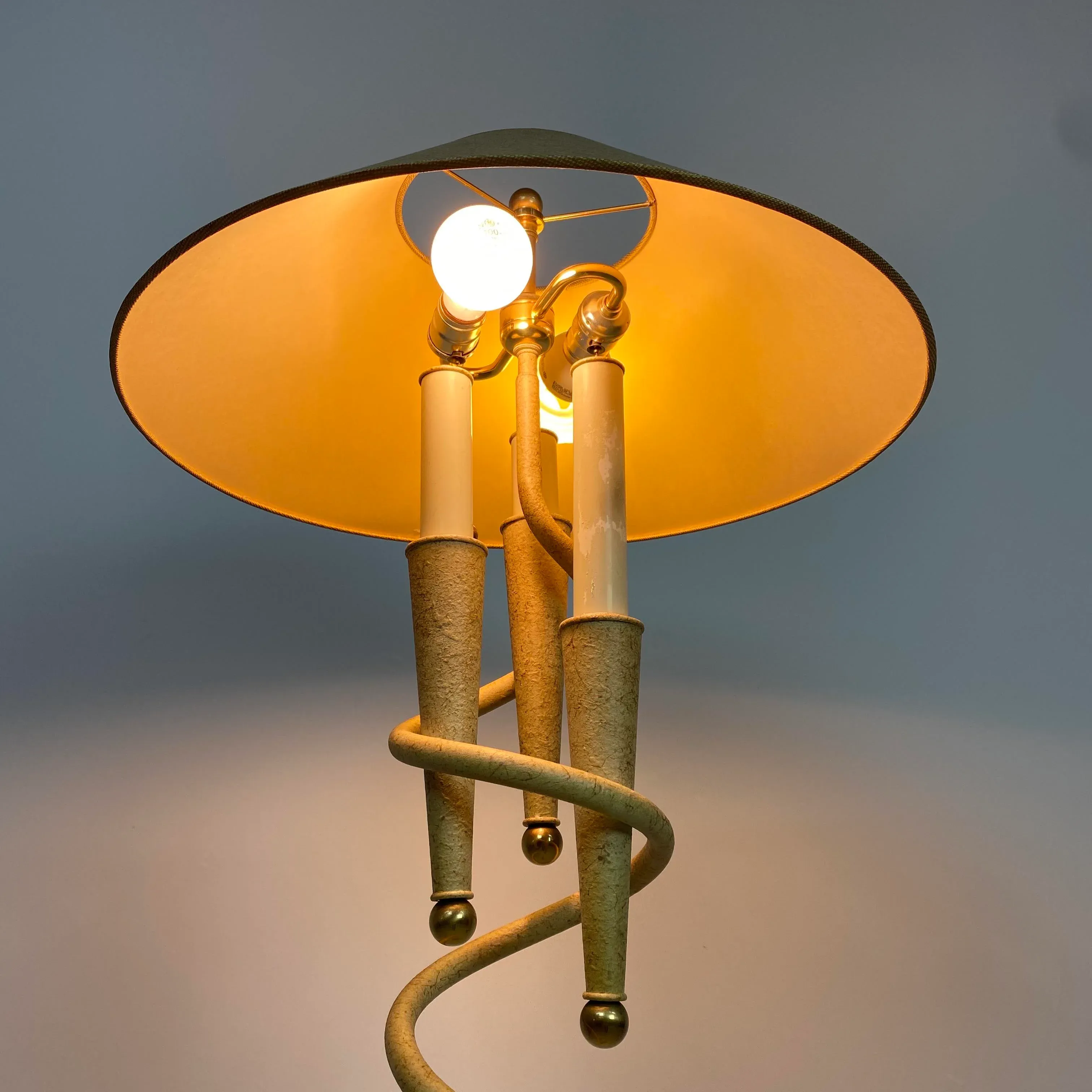 Vintage 1990s Frederick Cooper Floor Lamp | Chairish