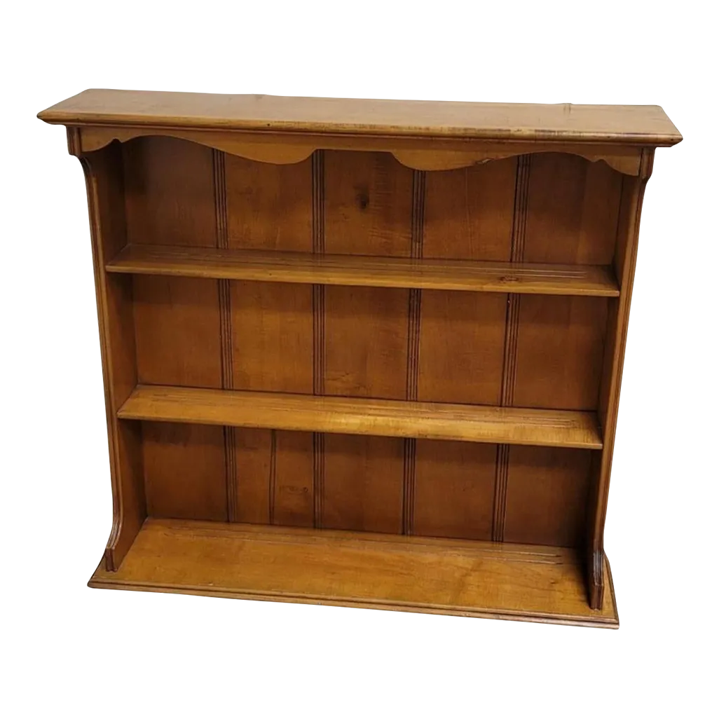 Vintage Maple Hanging Wall Shelves Chairish