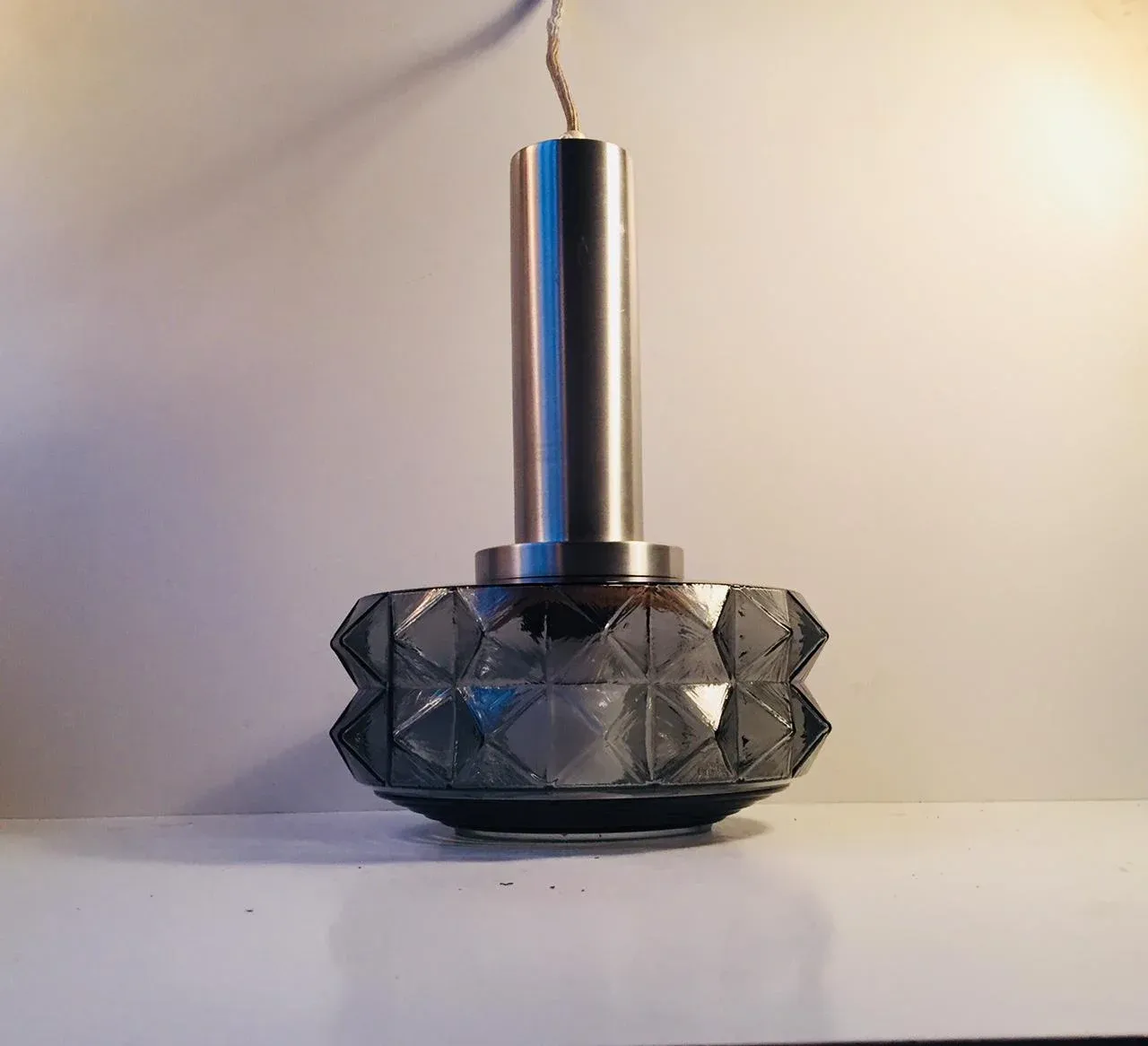 Mid-Century Danish Pendant Light from Vitrika, 1960s