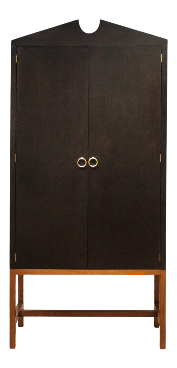 Tall Boy in Black Chairish