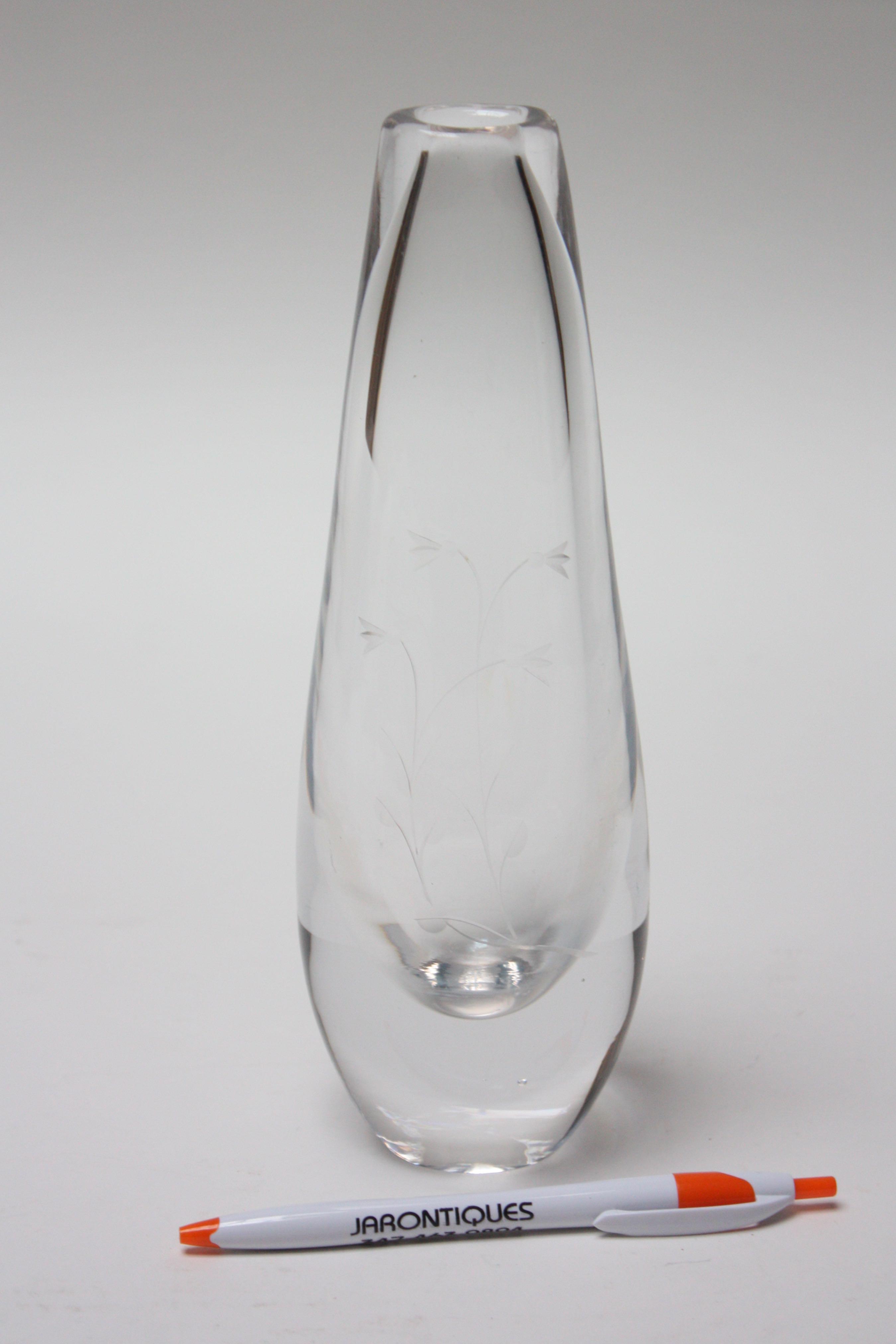 工芸品 Vintage Kosta boda glass objects 1973 Vintage Kosta Boda / Vicke Lindstrand Apple Scent Bottle