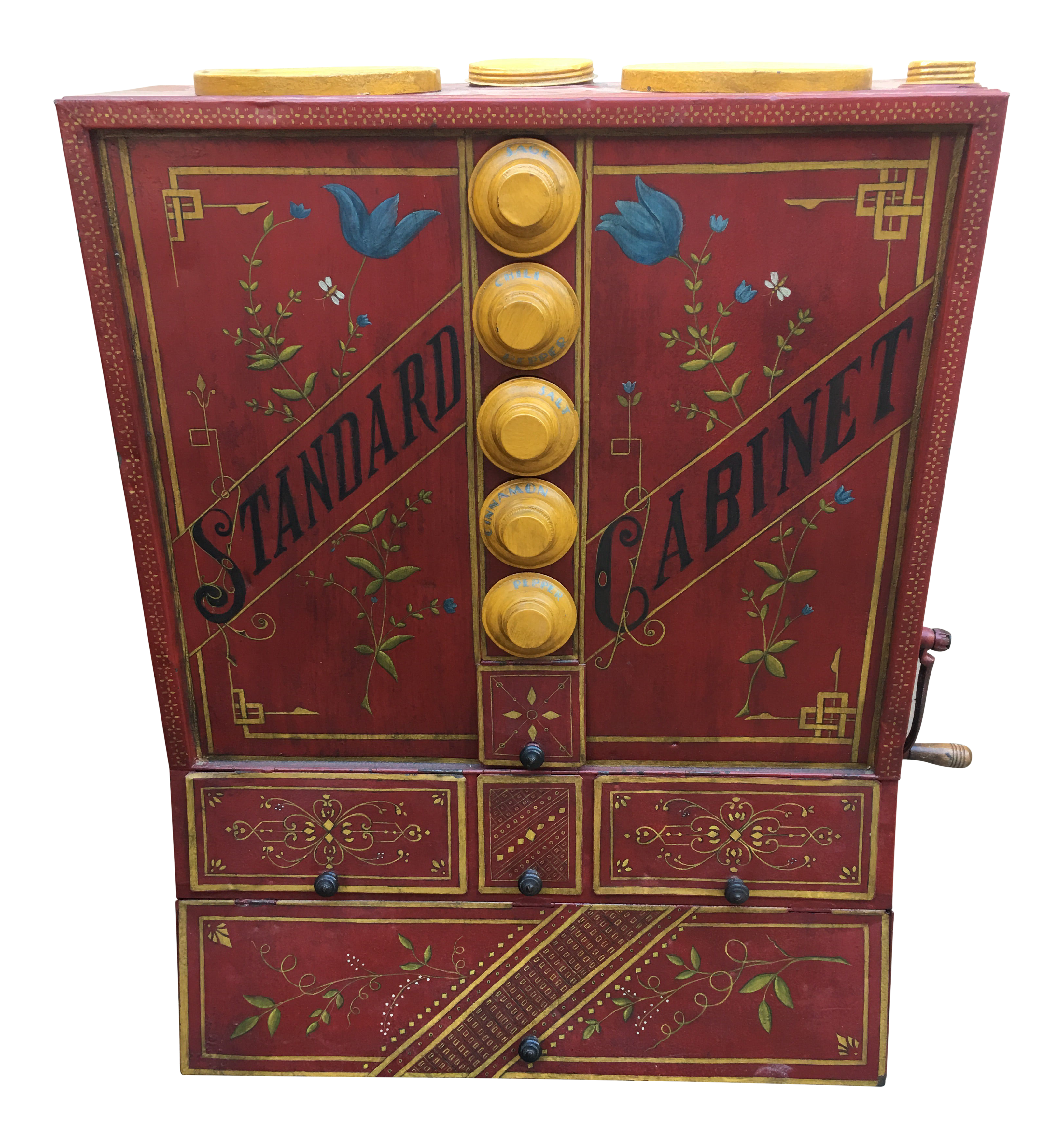 Vintage Chuck Wagon Cabinet Chairish
