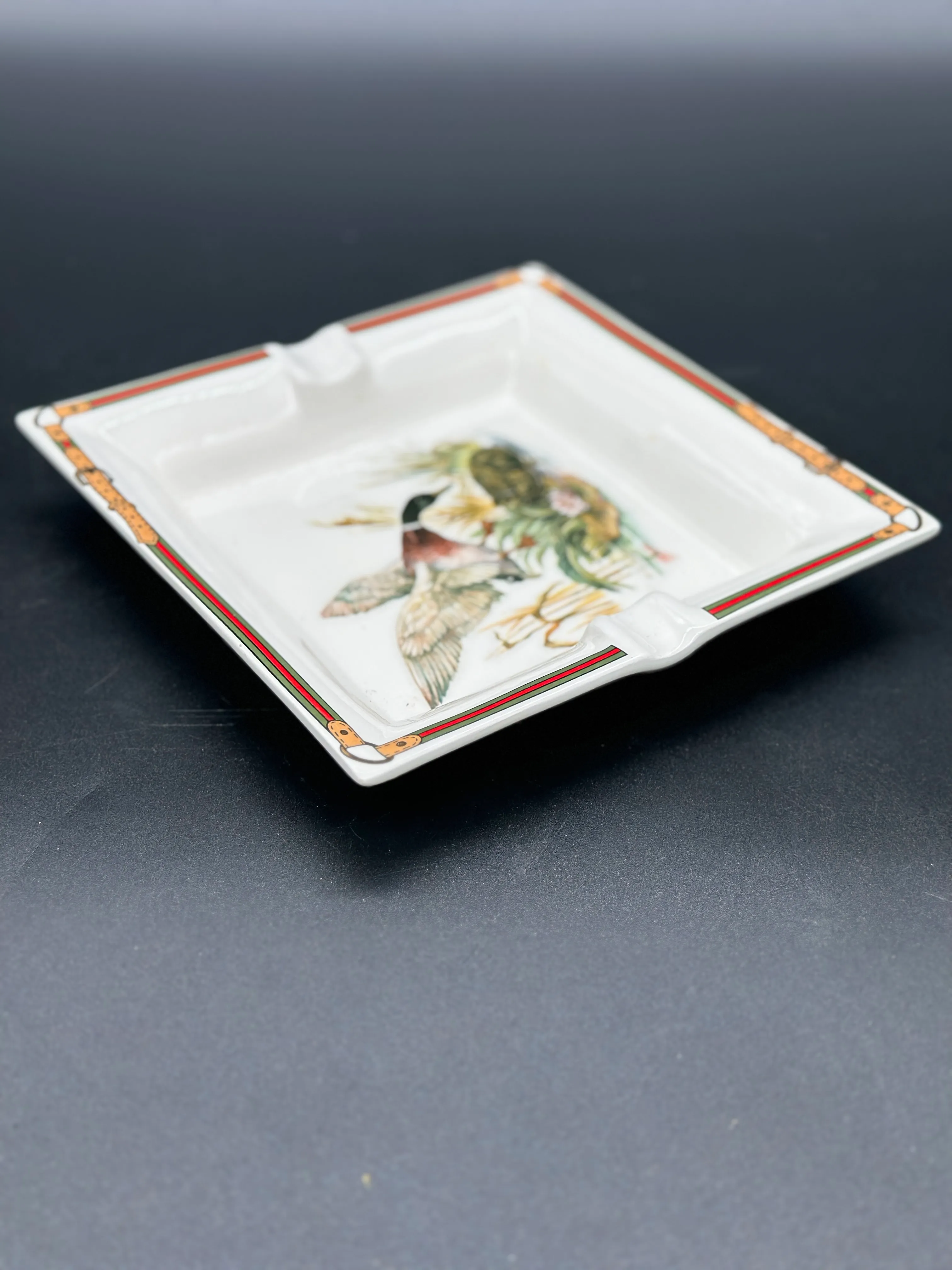 Vintage Gucci Ceramic Ashtray 1980s | Chairish