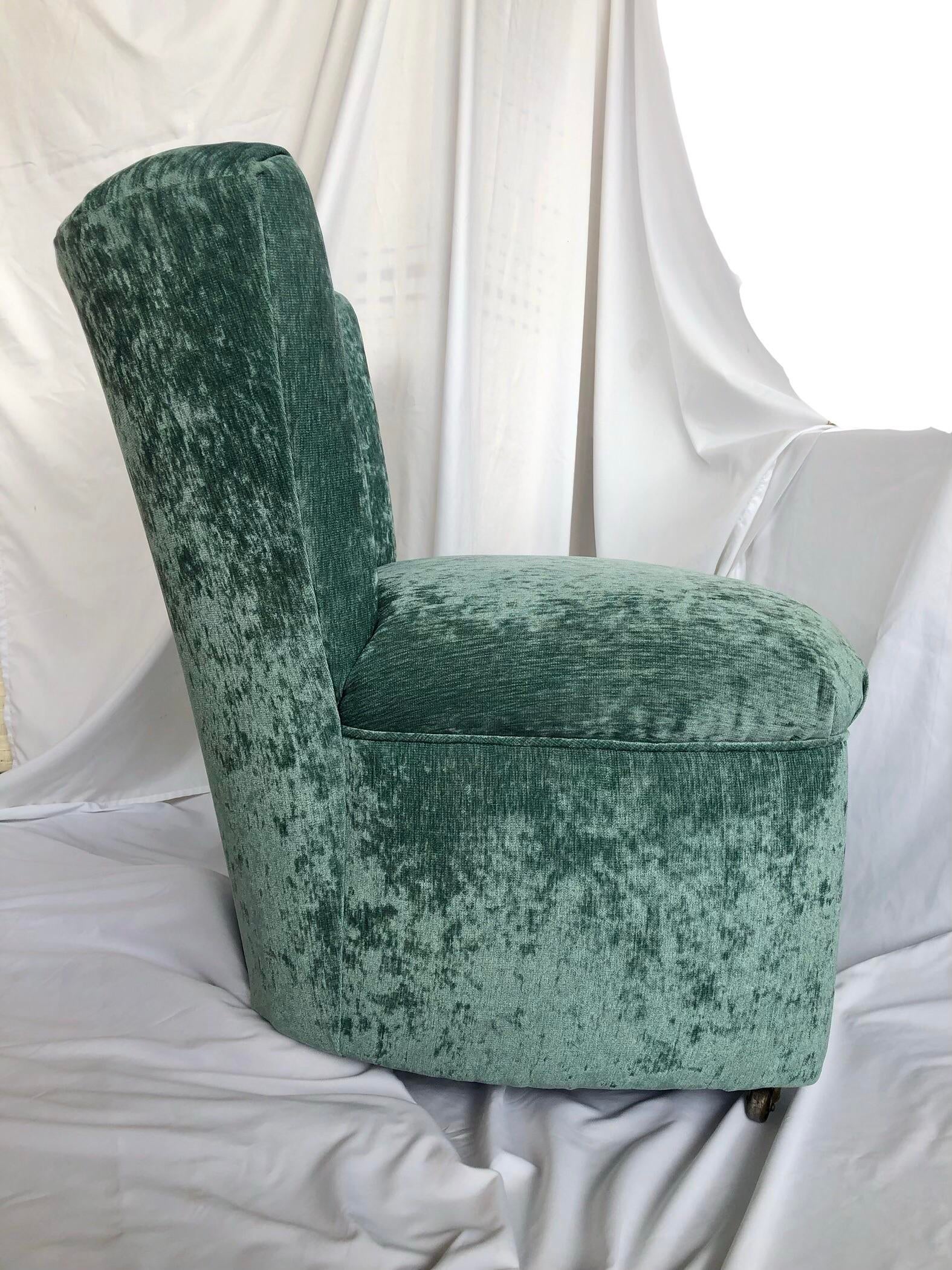 Mid 20th Century Mid Century Slipper Chair by Kroehler Chairish