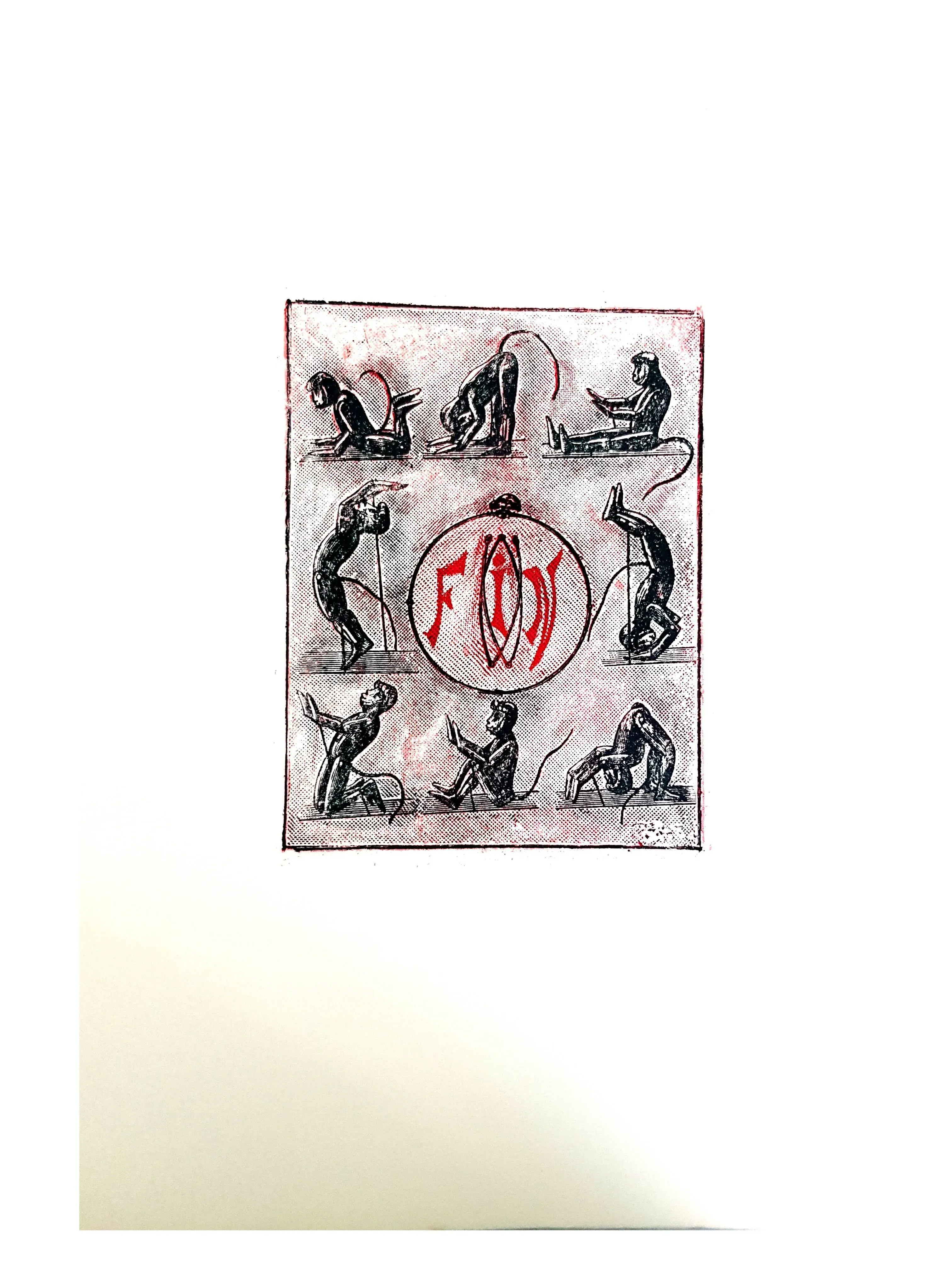 Max Ernst - The Soldier - Original Lithograph 1972