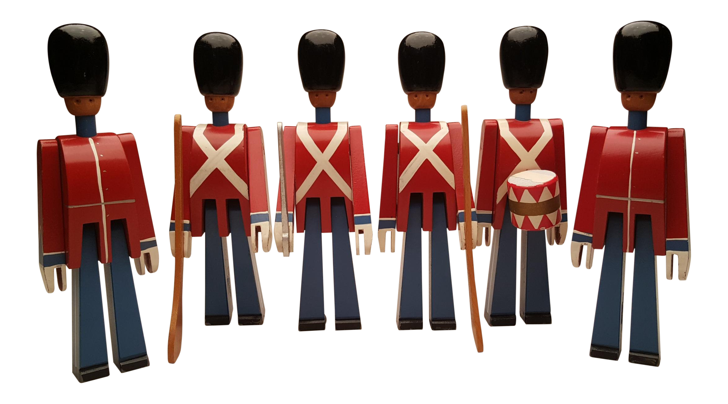 wooden toy soldiers