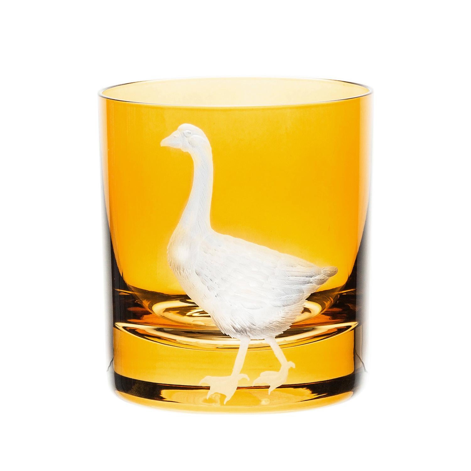 ARTEL Barnyard Collection Classic Farm Animal Double Old Fashioned Glasses in Assorted Colors - Set of 6GRL Diamond Pattern Cardigan