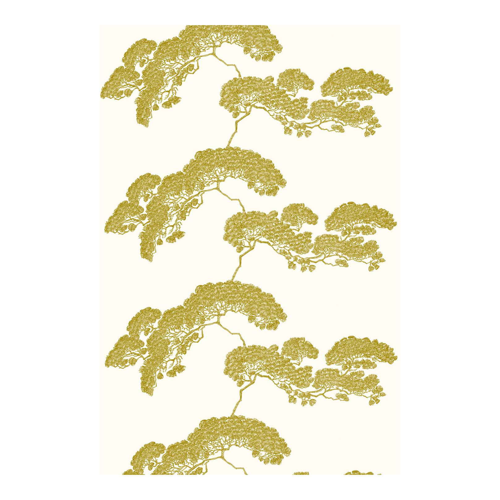 Japanese Tree Fabric Sample Chairish