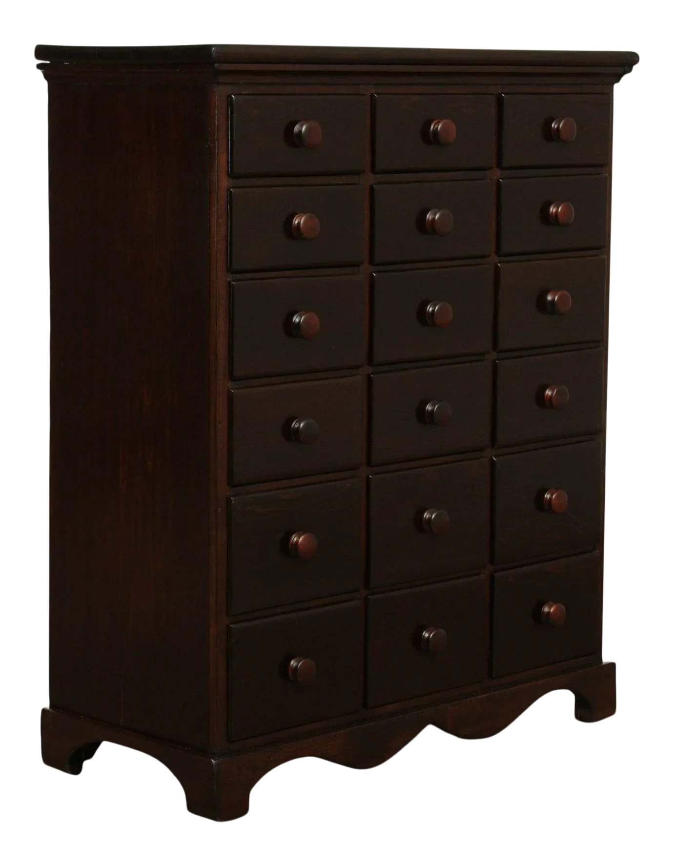 Antique Pine 18 Drawer Apothecary Chest Chairish