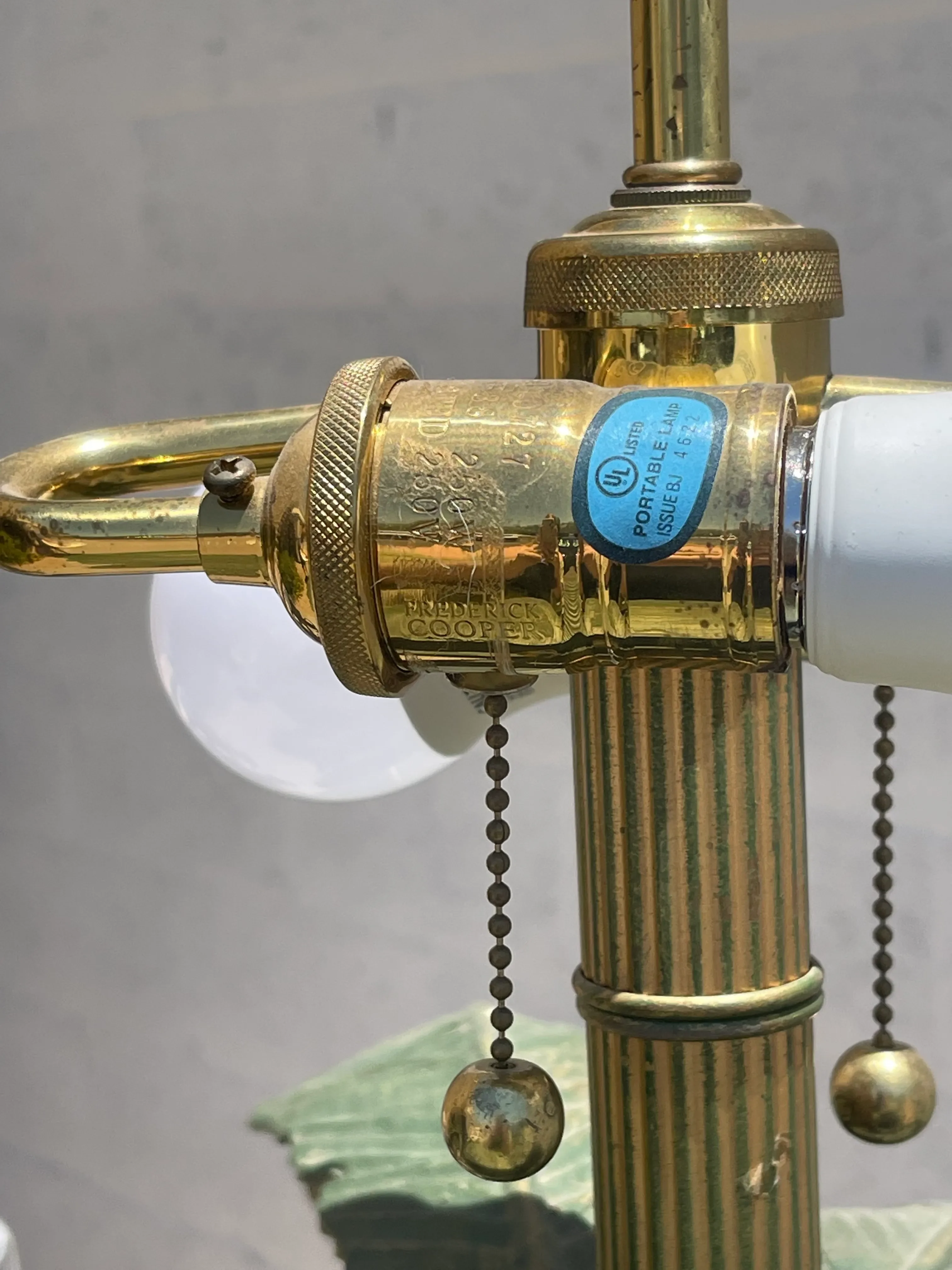 1970s Frederick Cooper Hollywood Regency Climbing Monkey Palm Tree