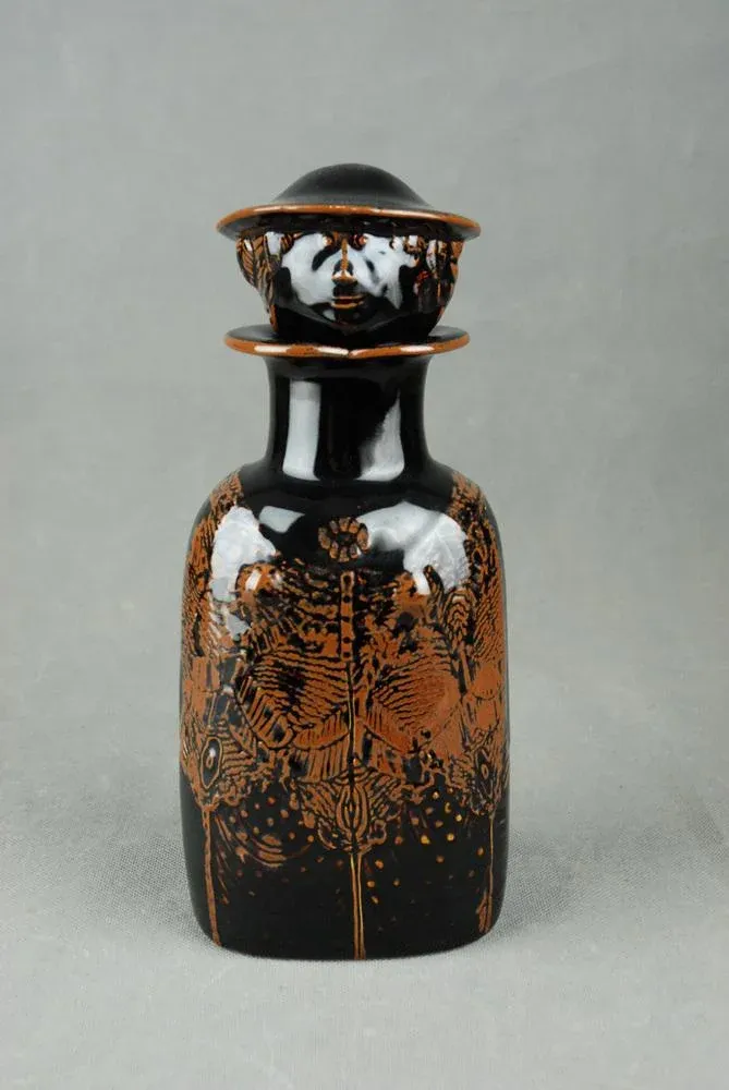 Ceramic Combin Decanter by Stig Lindberg for Gustavsberg Studio, 1970s