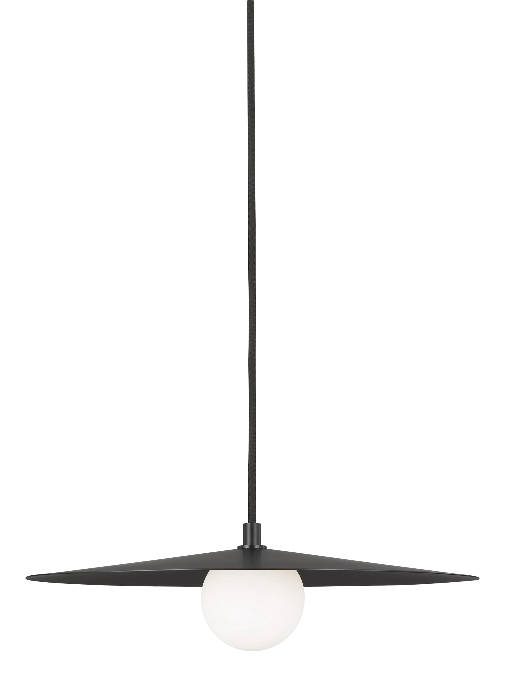 Visual Comfort Modern Pirlo Pendant LED Matte Black