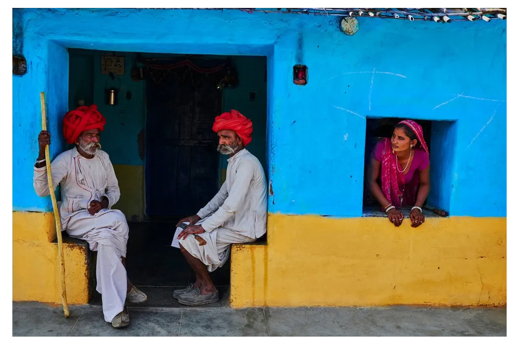 Tuul & Bruno Morandi, India, Rajasthan, Rabari Village, Photographic Paper