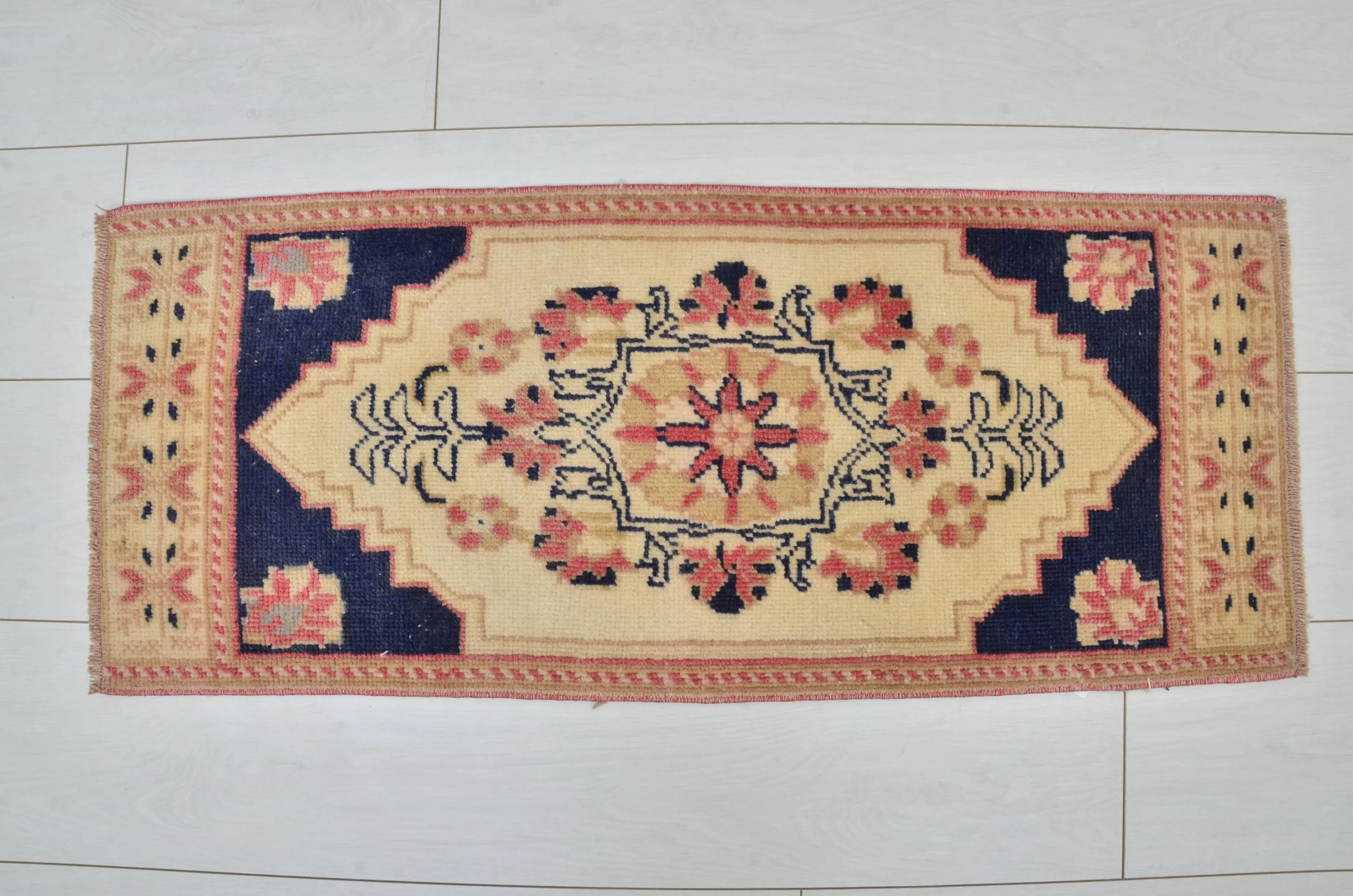 Flower Designer Anatolian Small Carpet