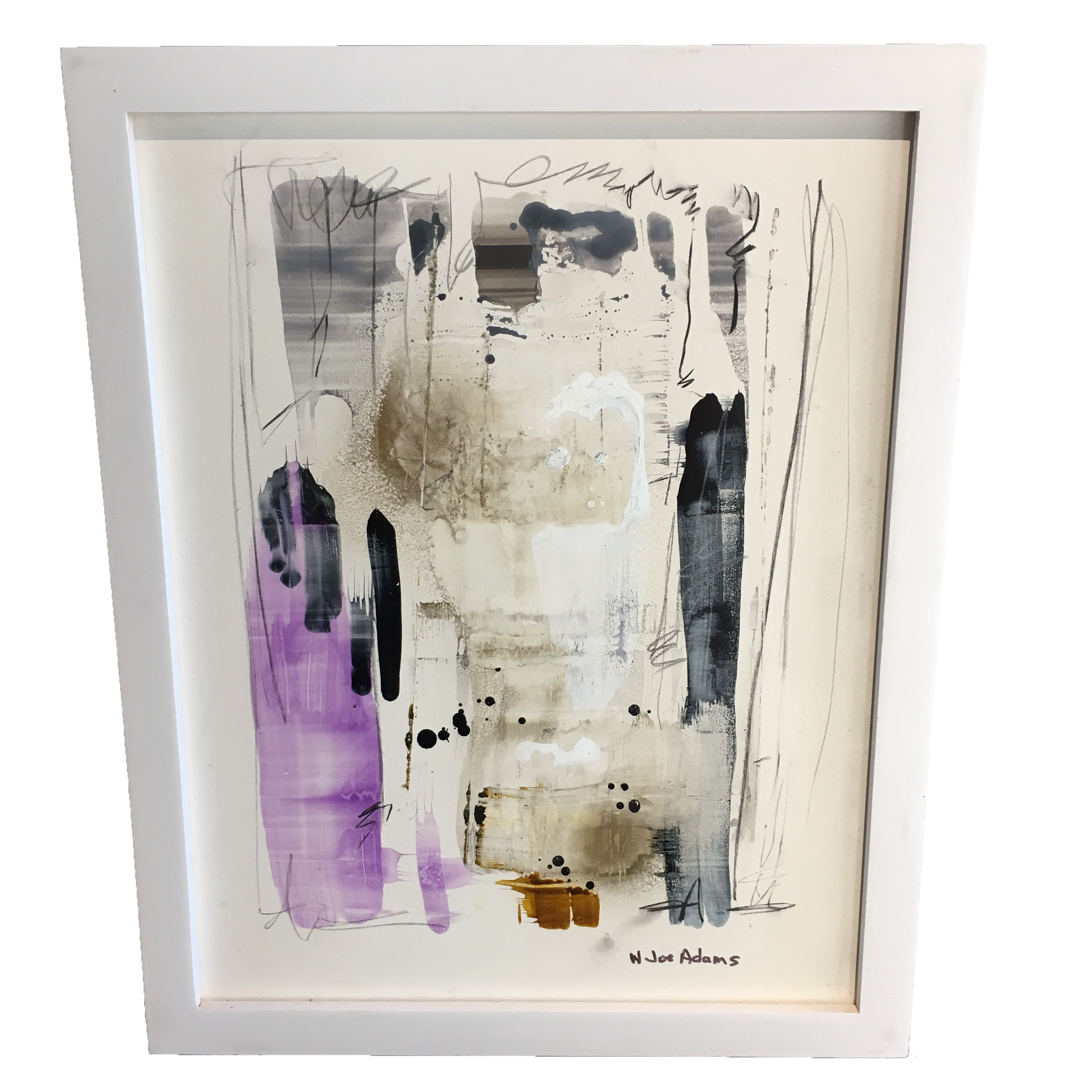 Joe Adams Original Abstract Painting On Panel Chairish