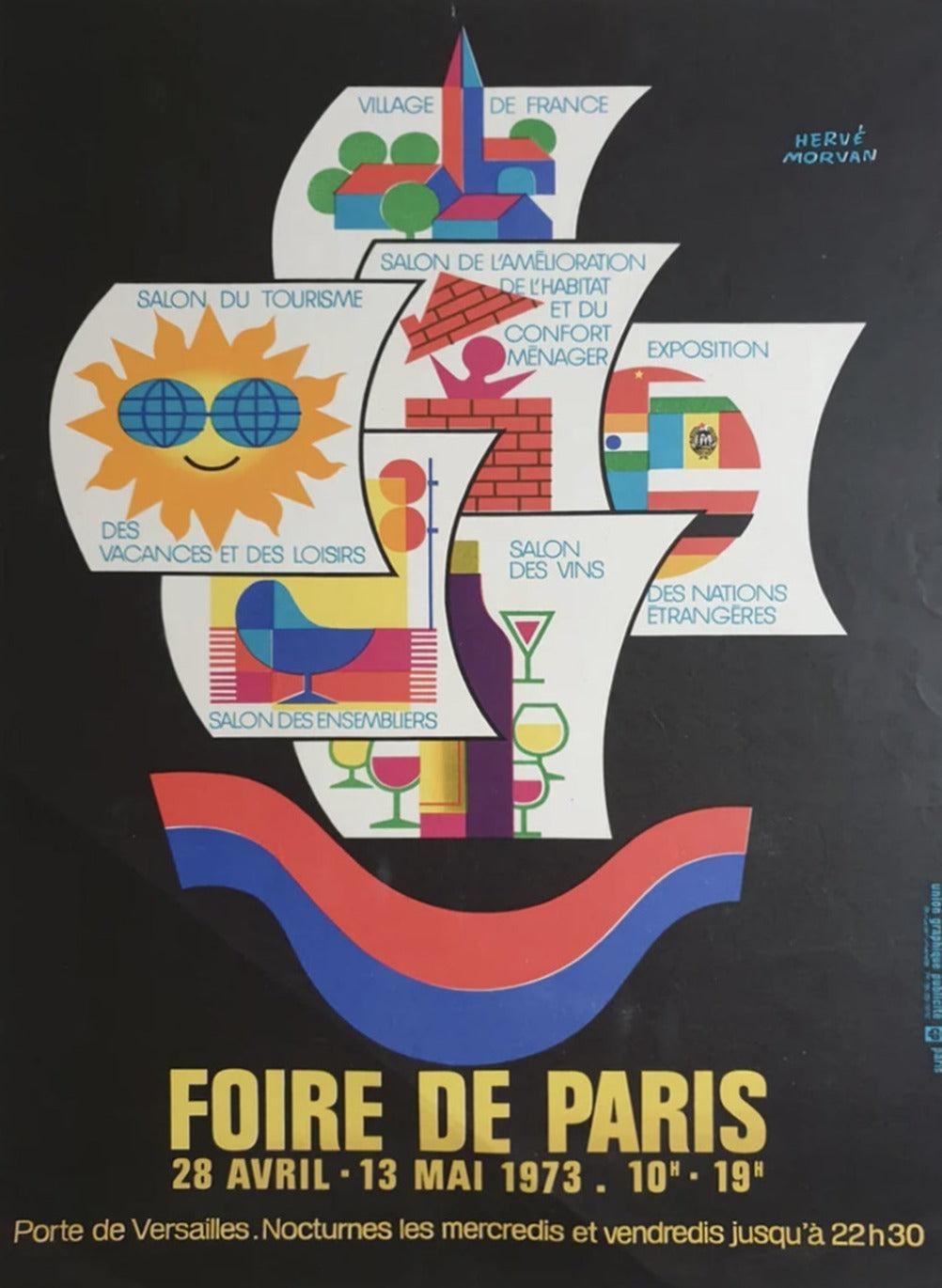 Foire De Paris 1974 Poster Chairish