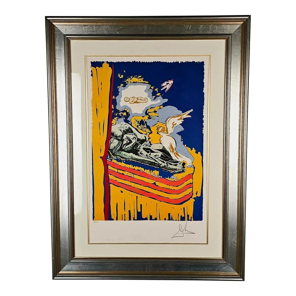 他の方発送×Salvador Dalí 【神曲】 lithograph 証明書 Salvador Dali Lithograph Limited Edition Hand Signed -The