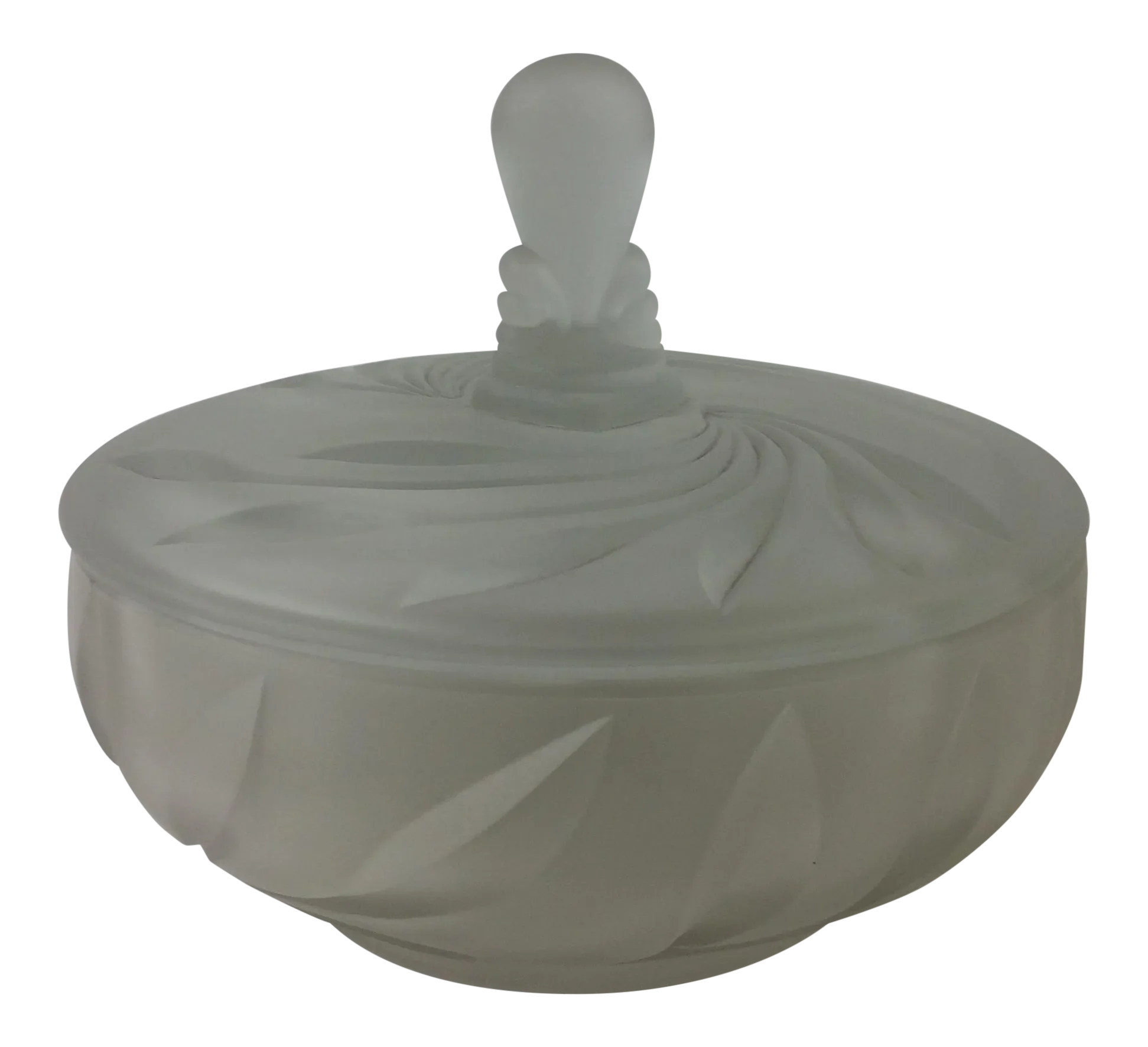 Pressed Glass Covered Dish Chairish