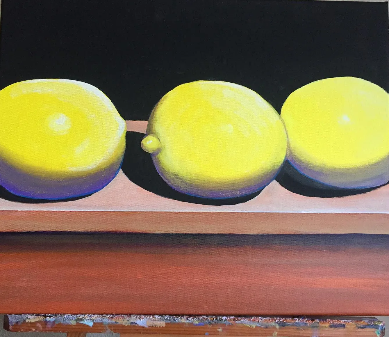 Lemons Still Life Painting