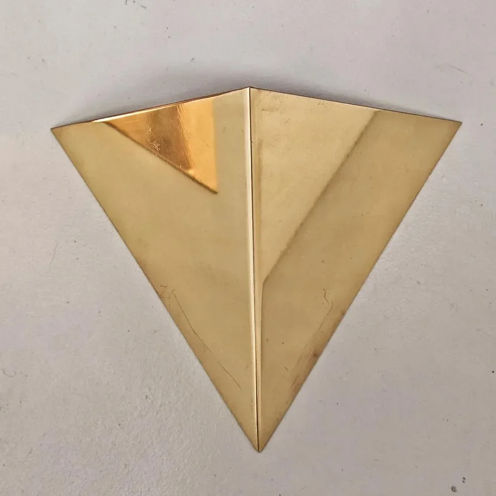 Wall Lamps in Brass, 1970s, Set of 2
