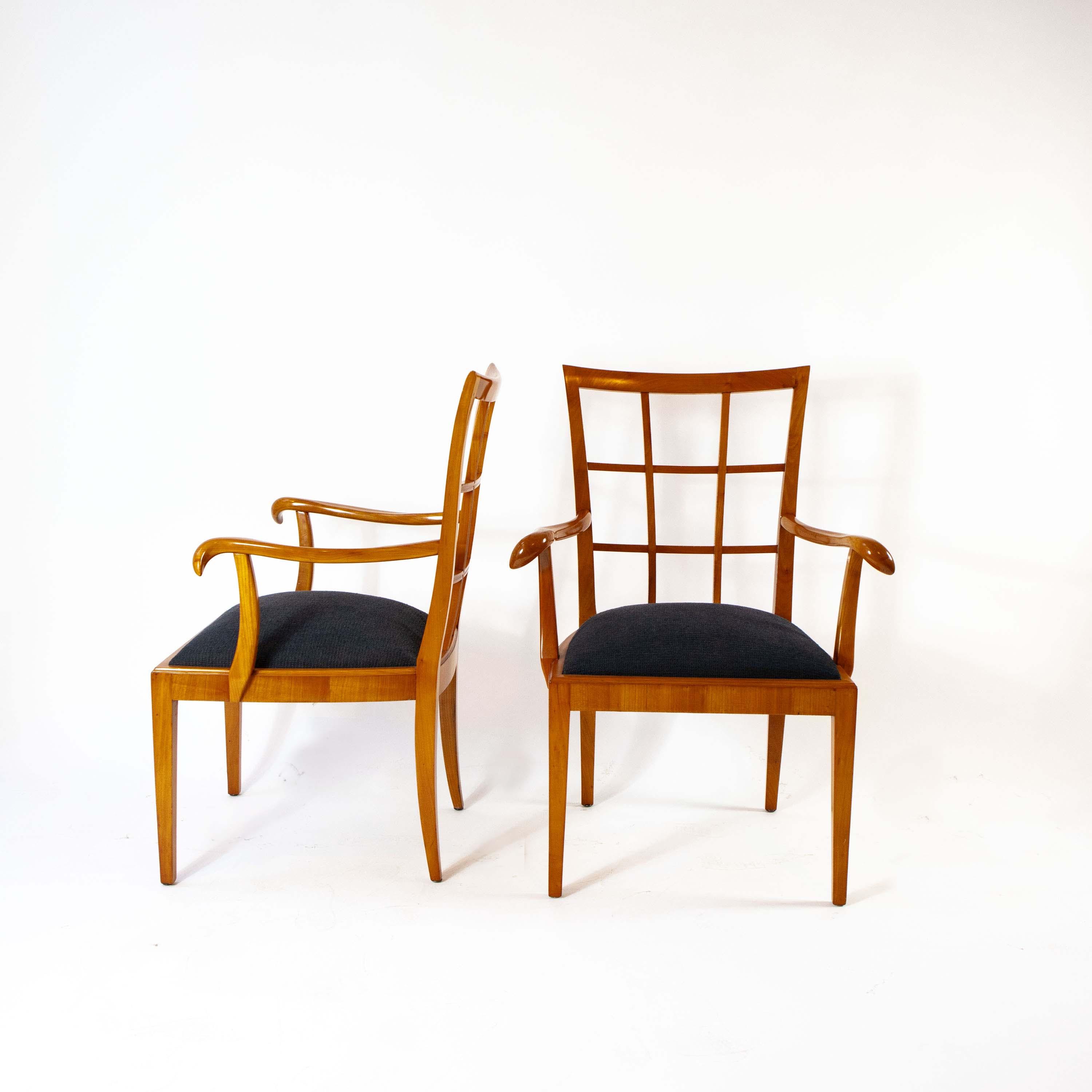 Viennese Armchairs by Karl Hofmann & Felix Augenfeld, 1930s, Set of 2